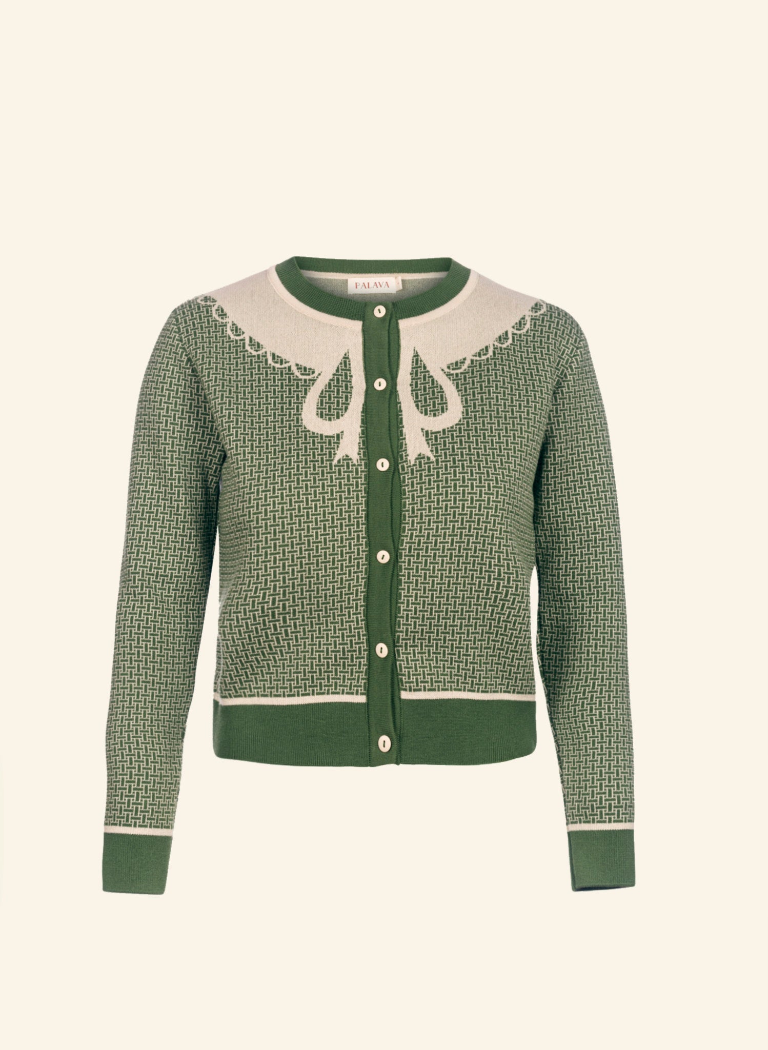 Archive Sale - Size S - Vera Green Garden Party Cardigan