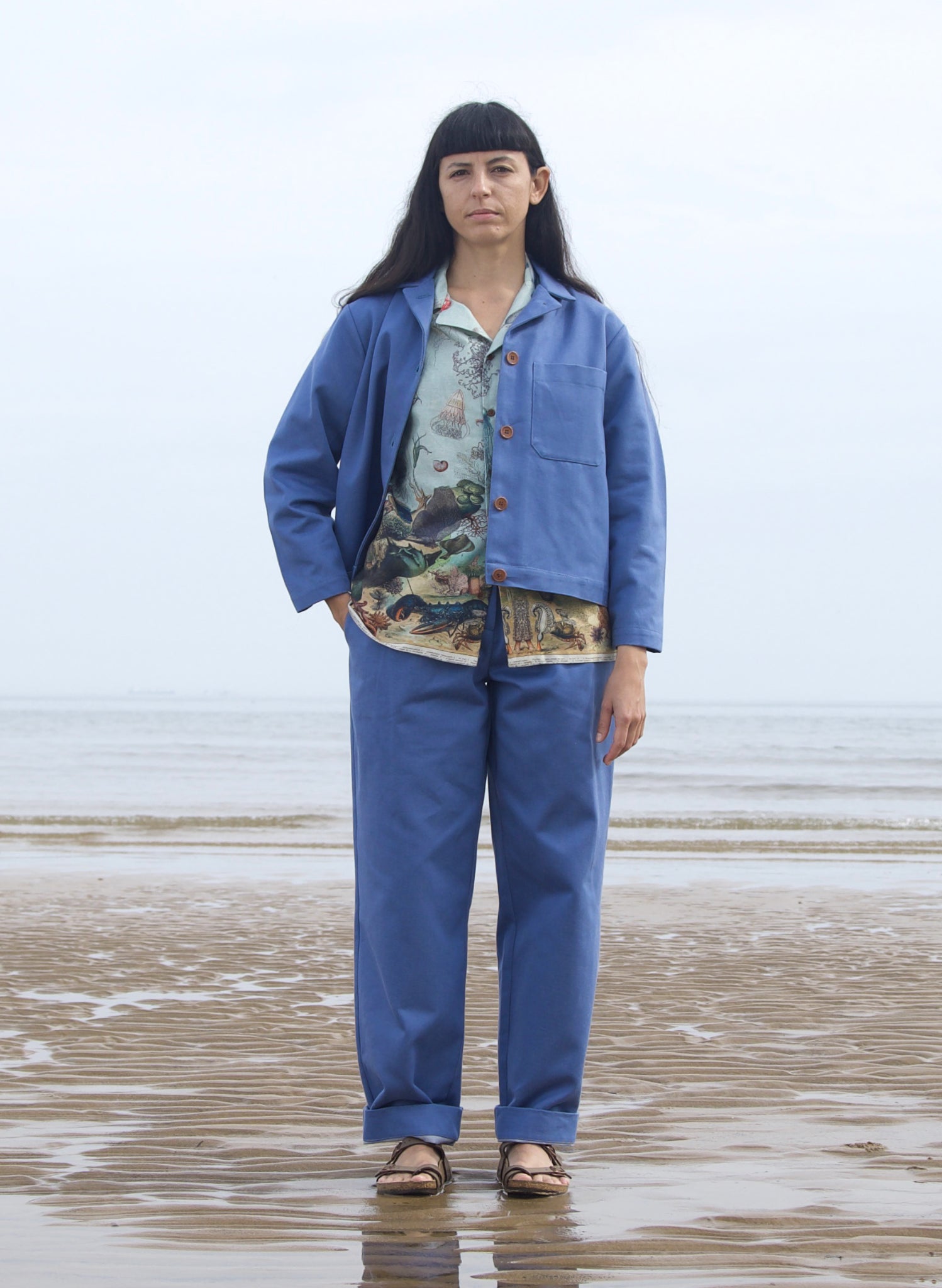 Thelma Trousers - Blue