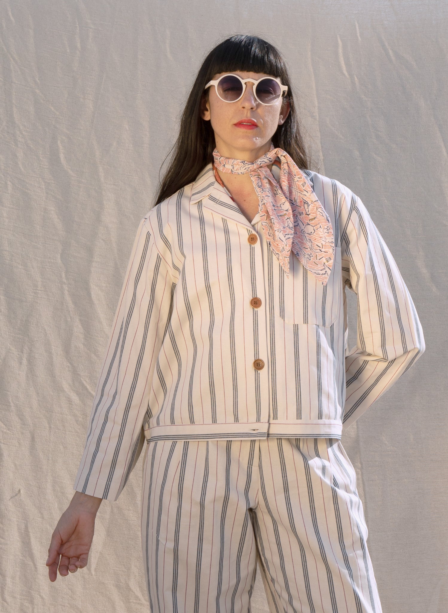 Walter Jacket - Nautical Stripe