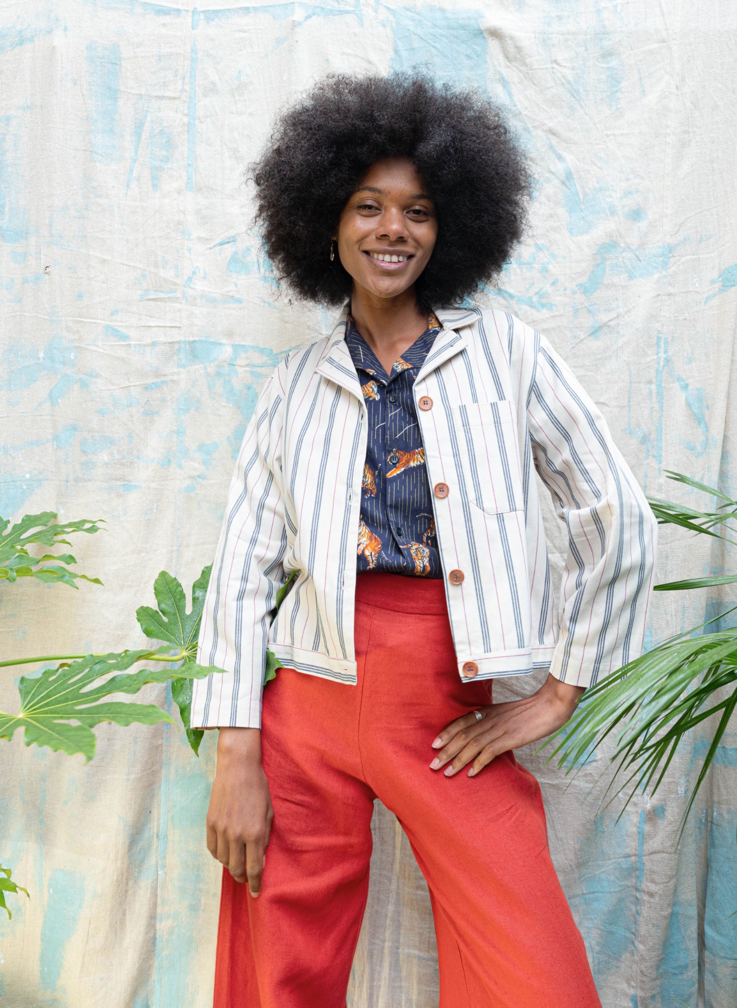 Walter Jacket - Nautical Stripe