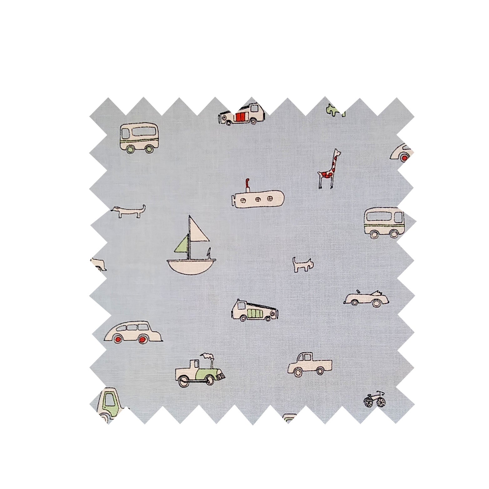 Beep Beep Fabric - Cotton