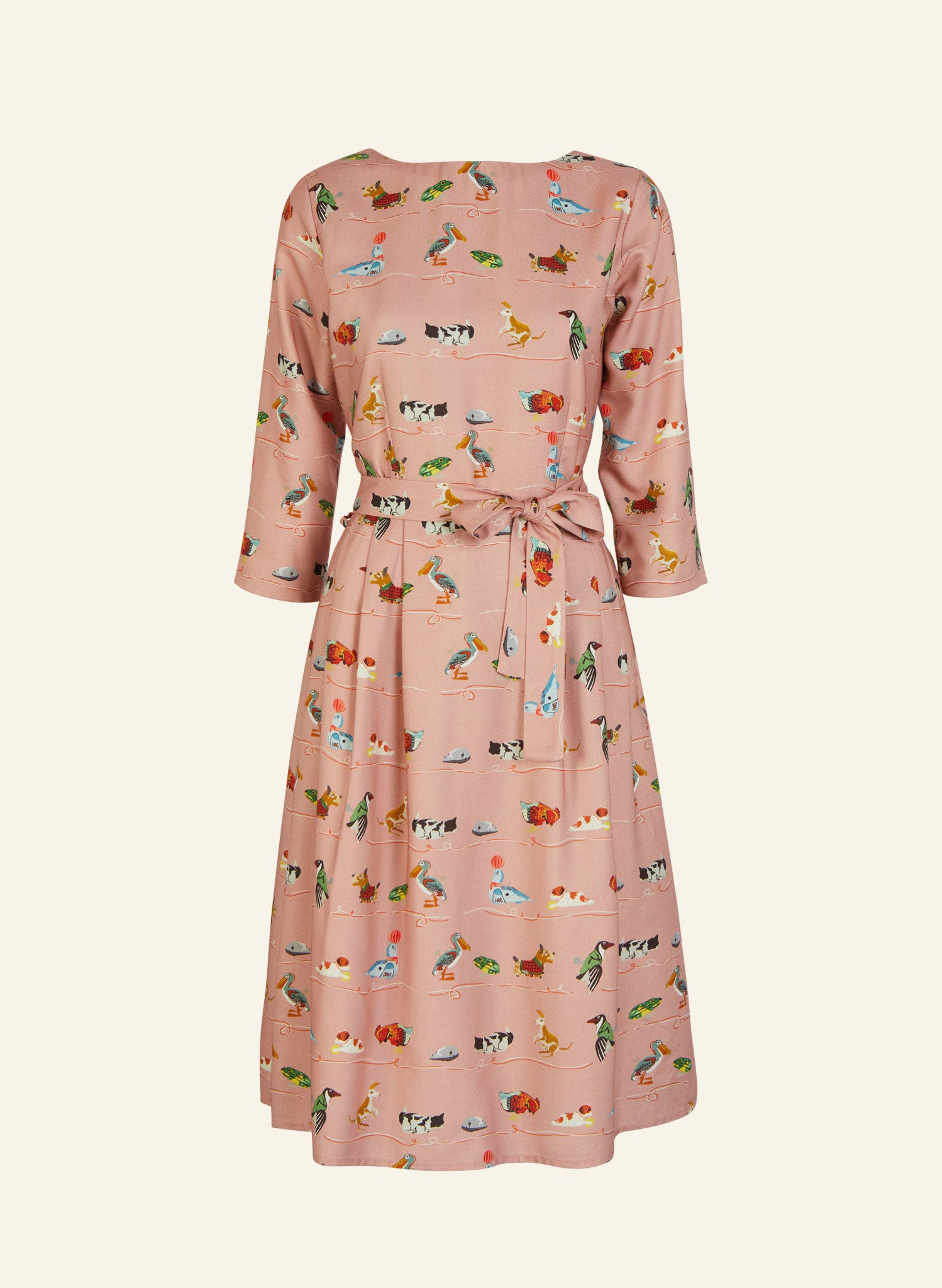 Archive sale - Beatrice - Pink Mechanical Toys Dress