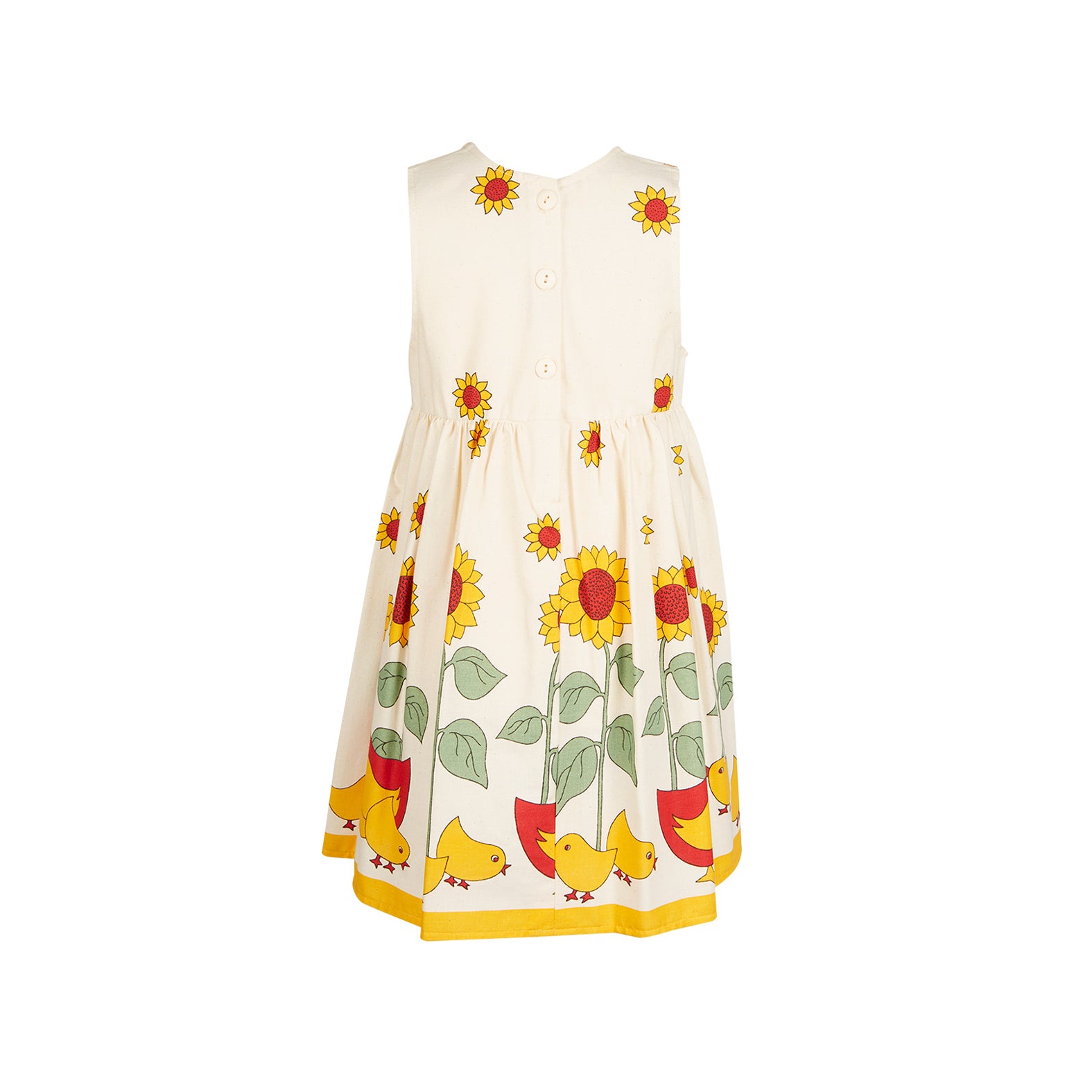 Archive Sale - Poppy - Katie Dress - Natural Sunflower