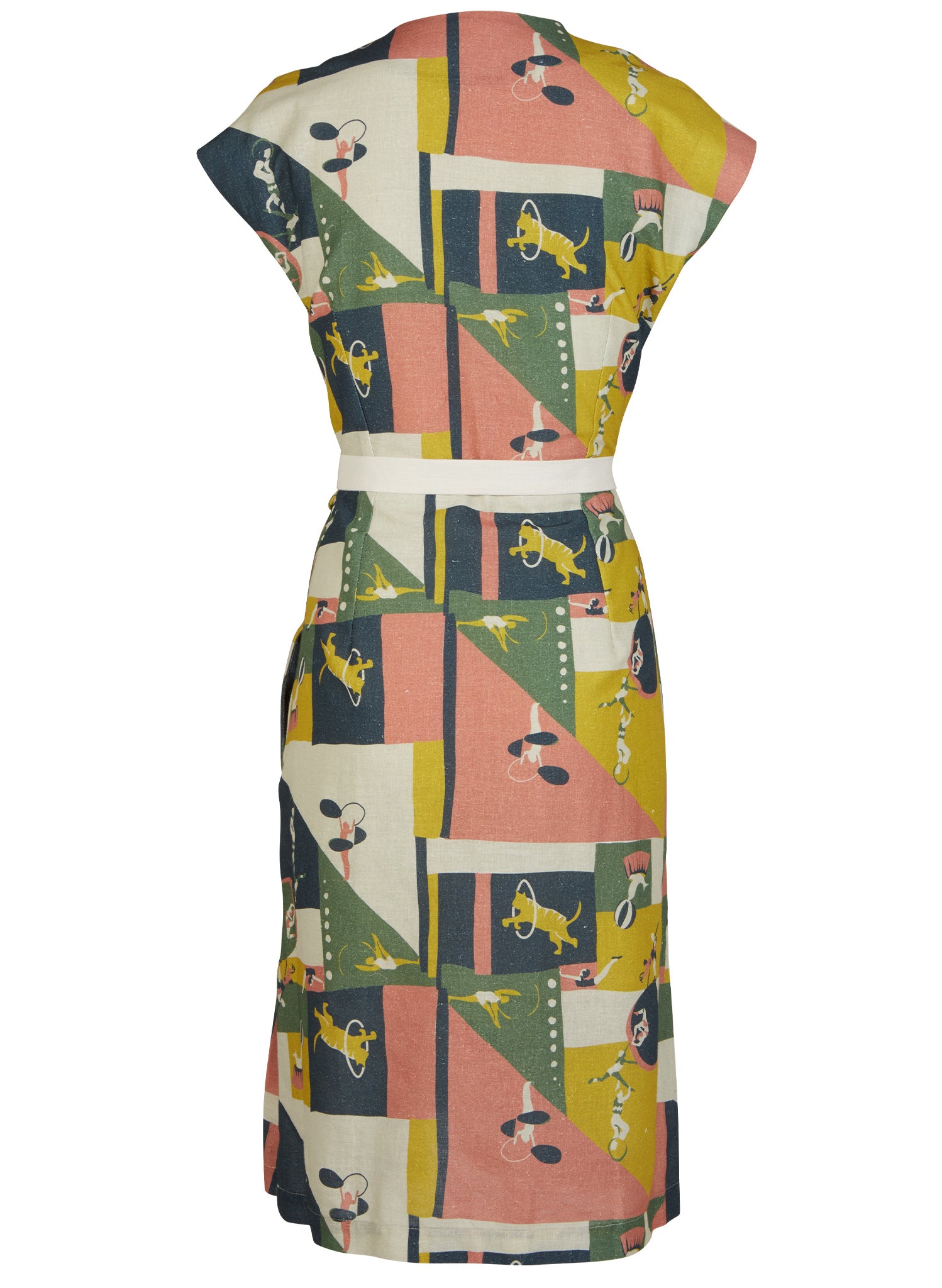 Archive Sale - Size 06 - Margo - Topsy Turvy | Cotton - Linen Blend