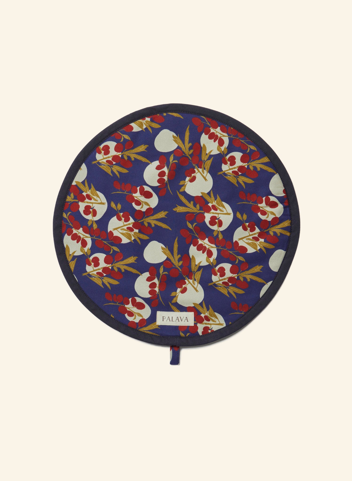 Aga Cover / Placemat - Navy Damson