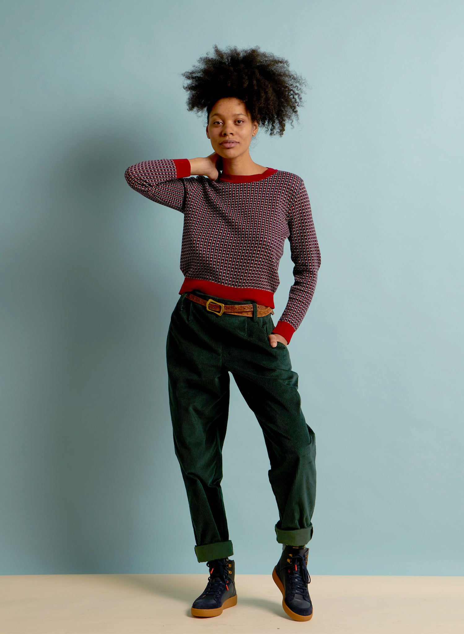 Archive Sale - Size S - Alba - Navy Rocket - Jumper