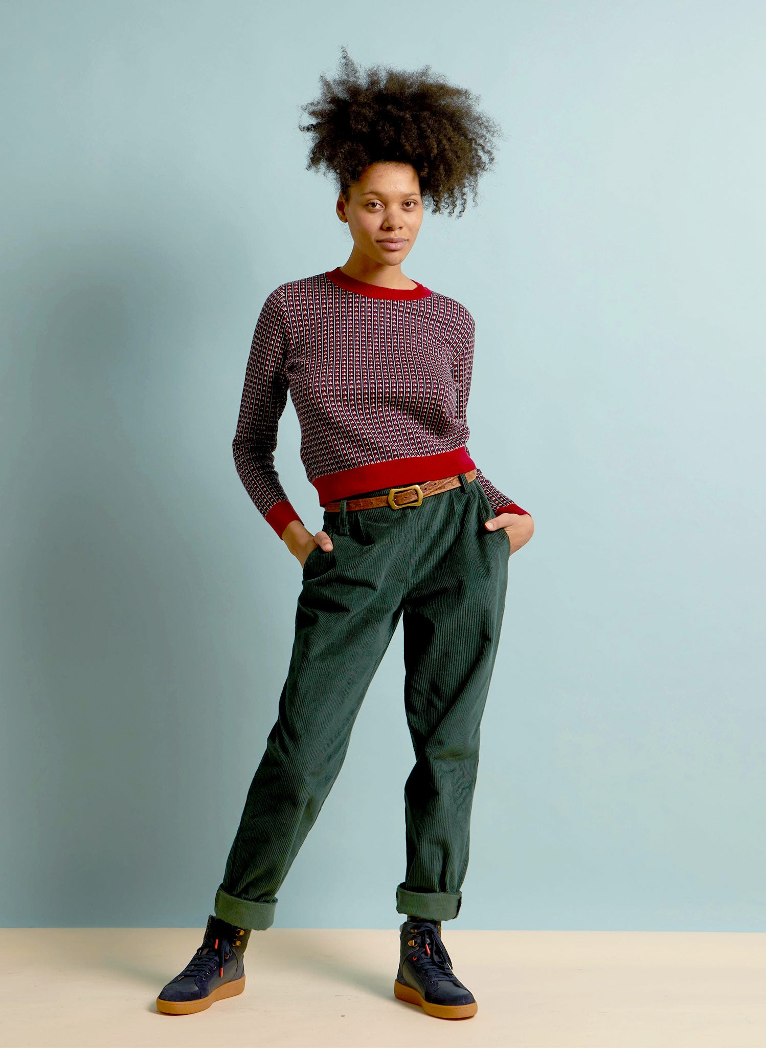 Archive Sale - Size S - Alba - Navy Rocket - Jumper