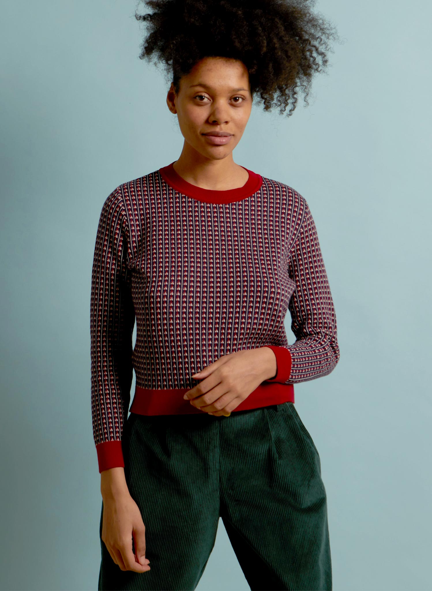 Archive Sale - Size S - Alba - Navy Rocket - Jumper