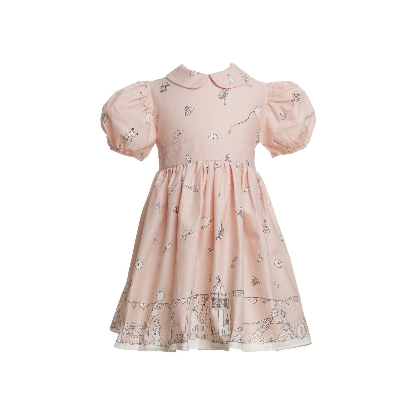 Archive Alice children's dress - Birthday Bash Pink