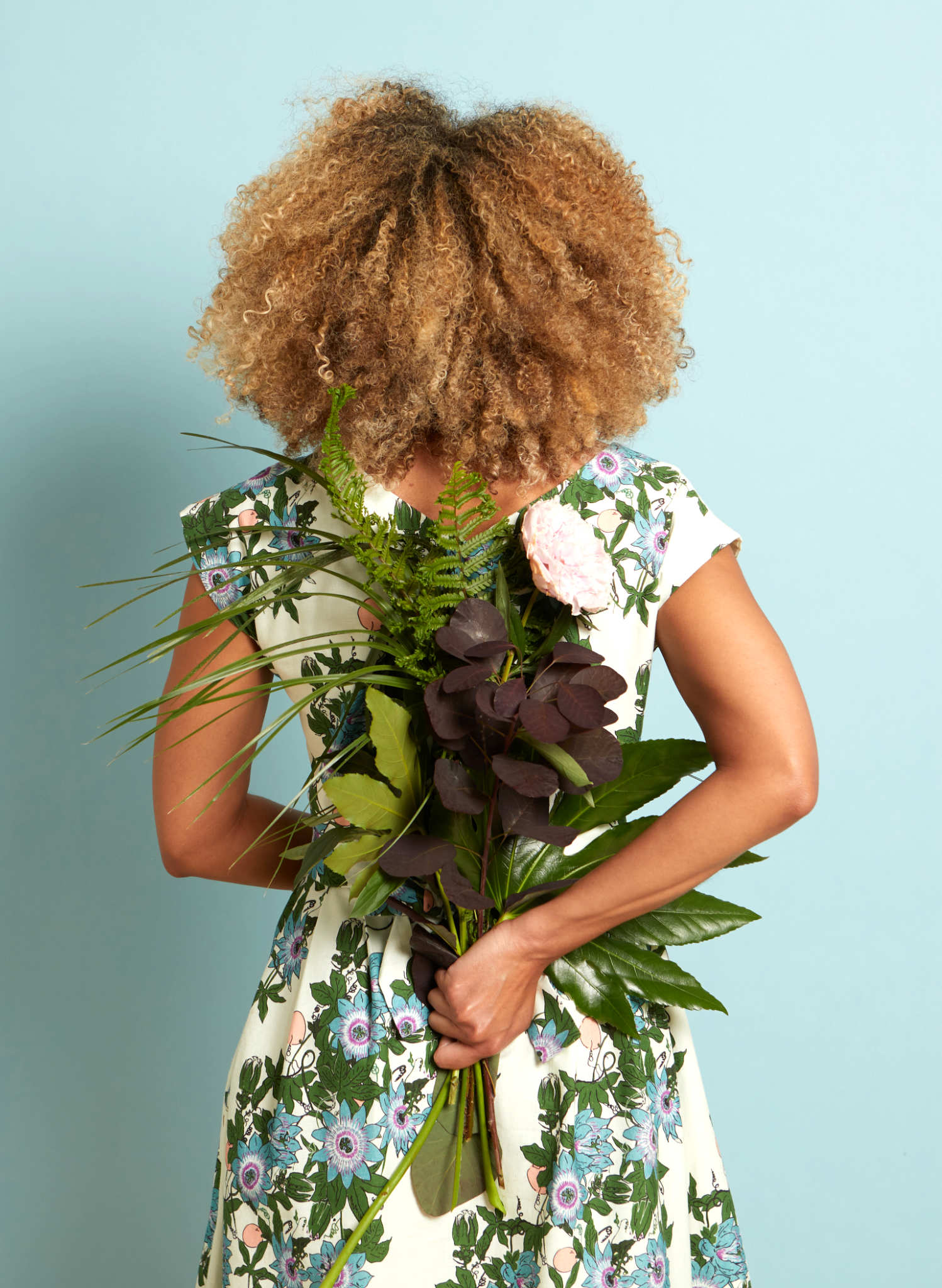 Beatrice Dress - Ivory Passionflower