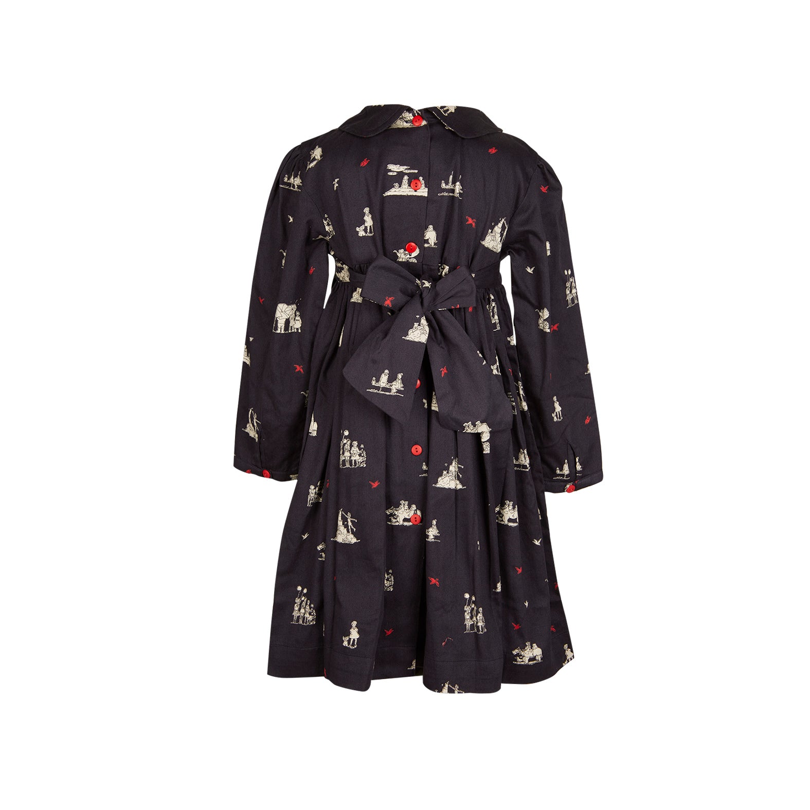Archive Sale - Alice dress - Tea Party Navy