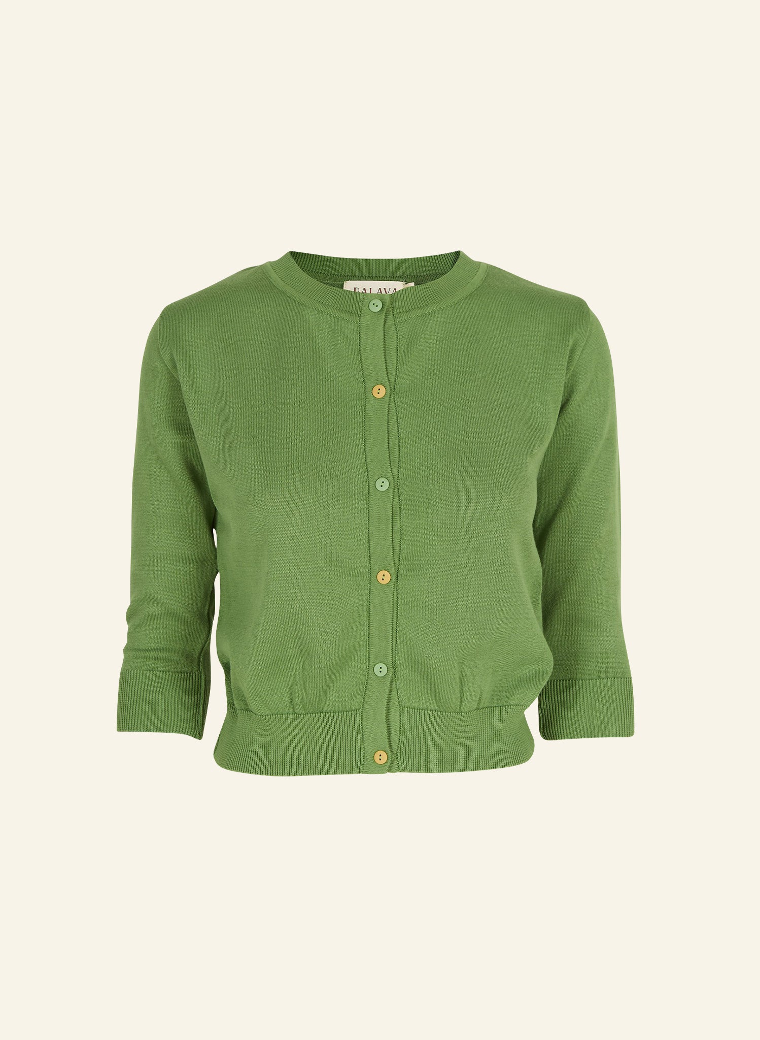 Archive Sale - Vera Cardigan - Green Cotton