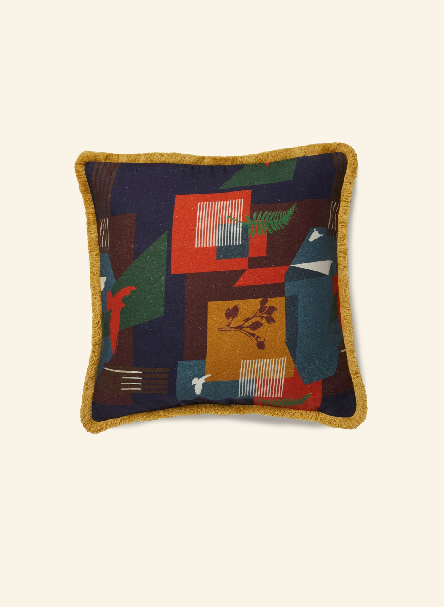 Cushion Cover - Navy Allotment