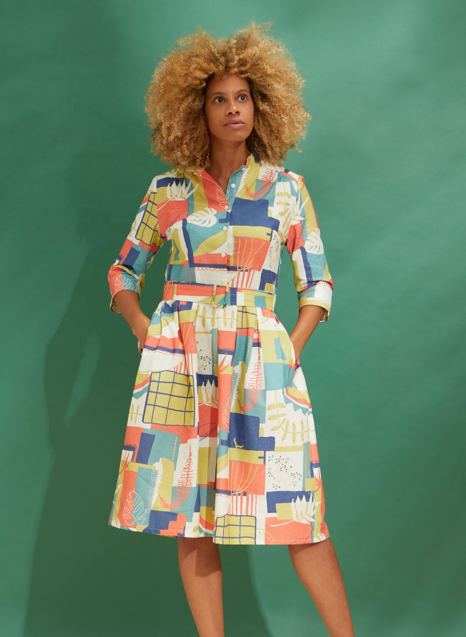Cynthia Dress - Abstract