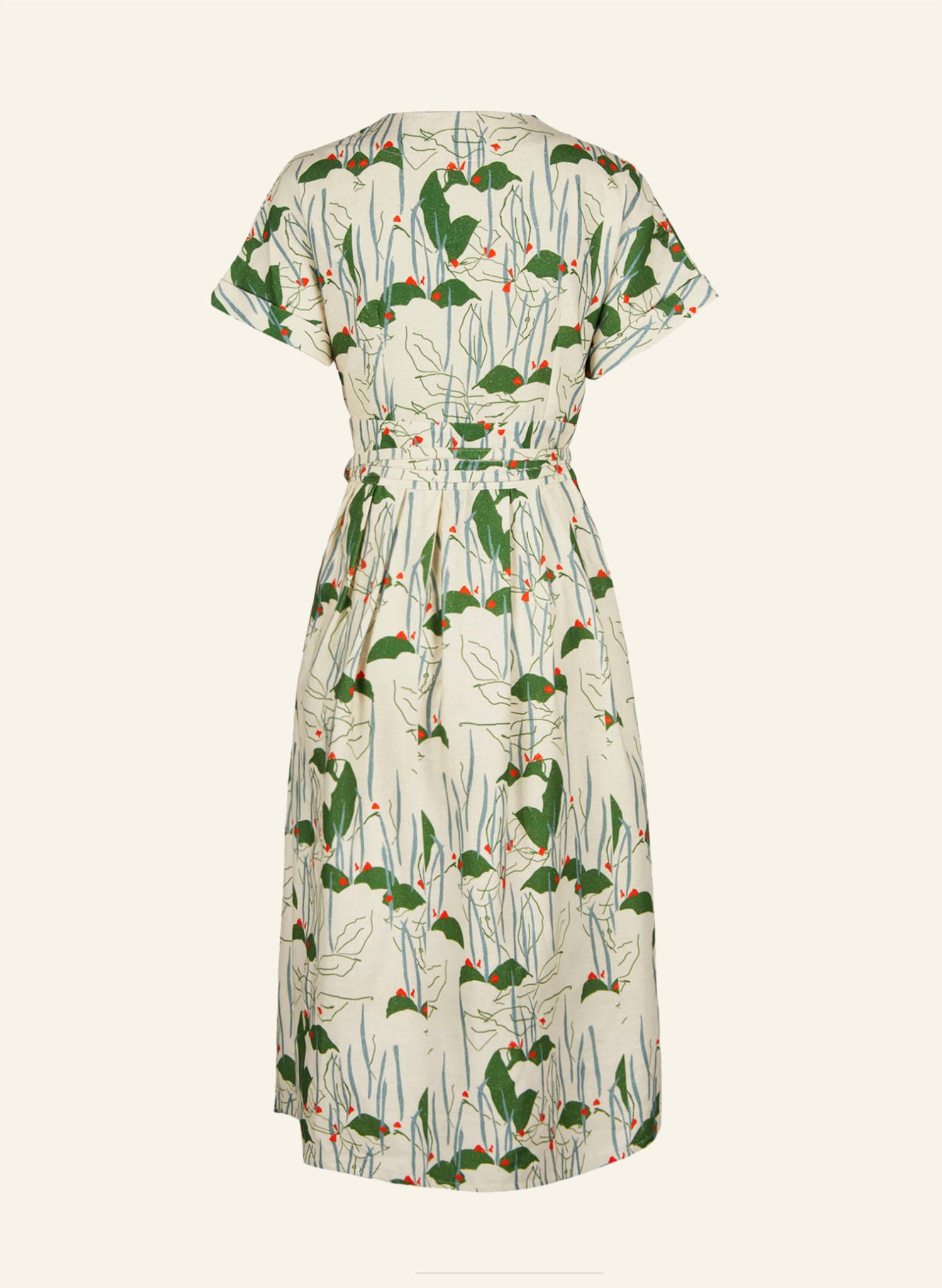 Archive sale - XS - Esme - Ivory Runner Beans Dress