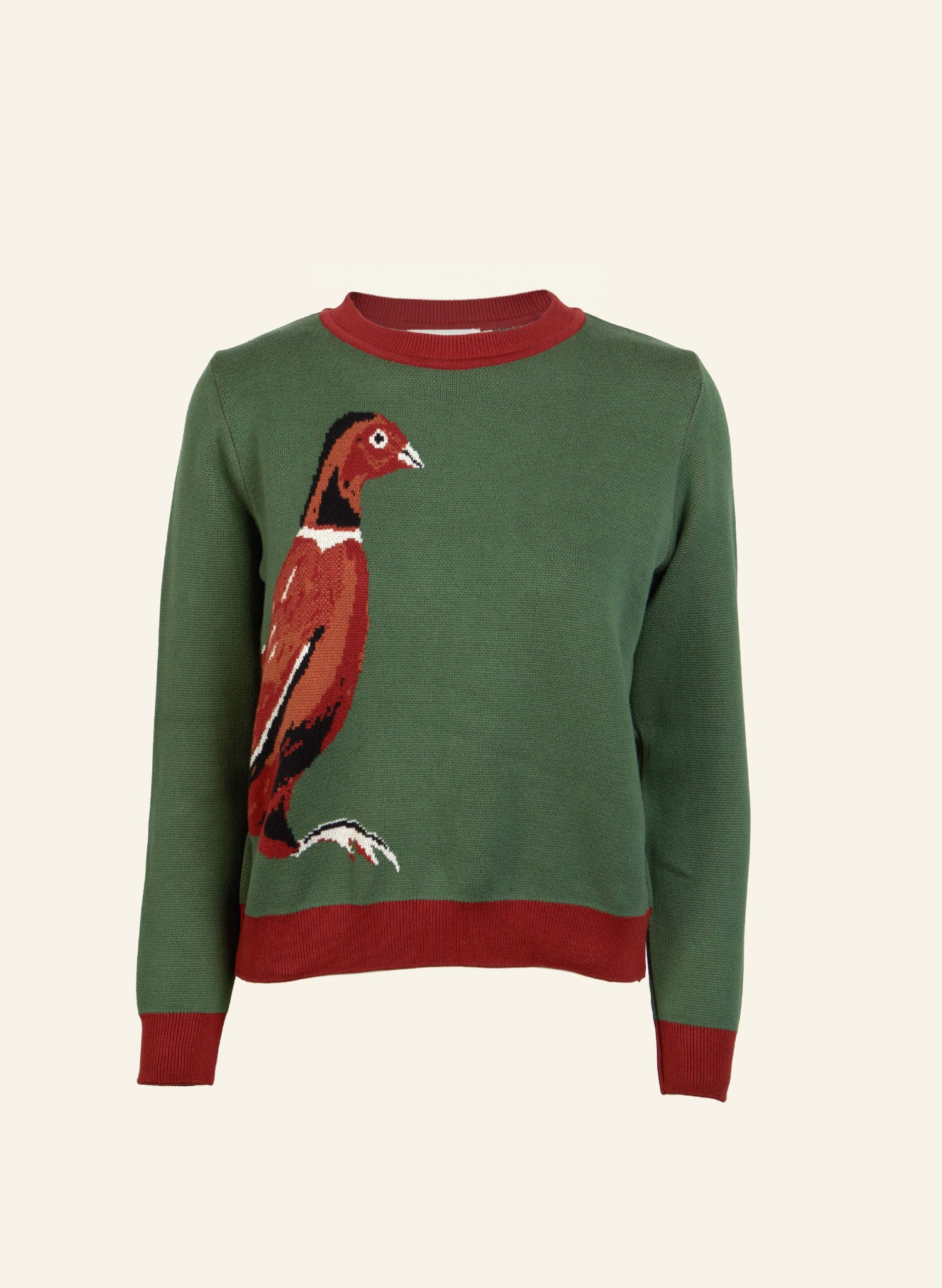 Esther Long - Green Pheasant Jumper
