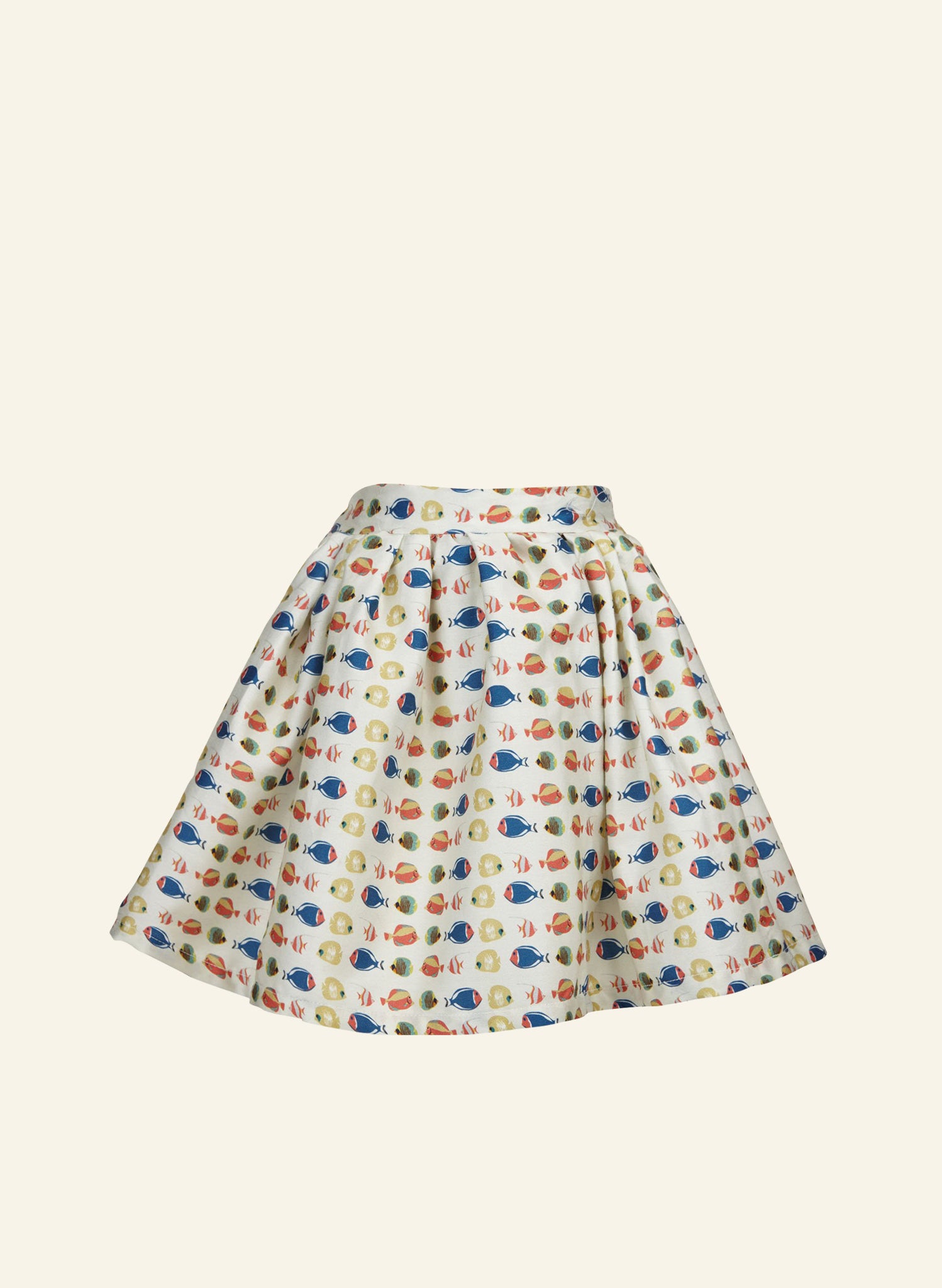 Jenny Skirt - Ivory Fish