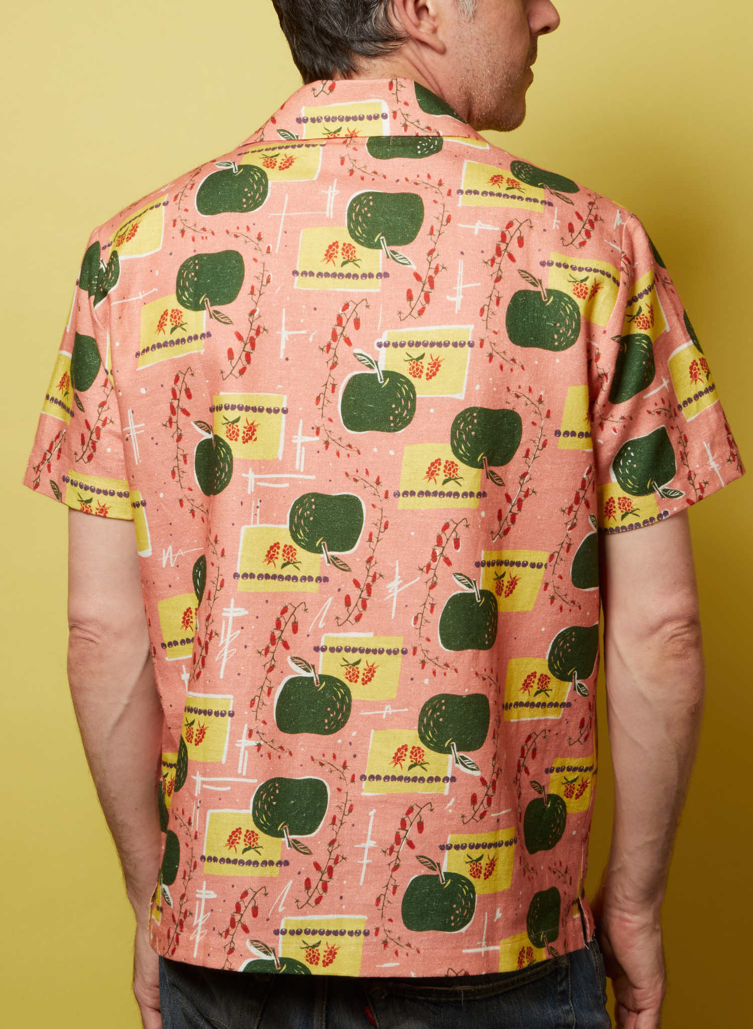 Archive Sale - Size S - Kit - Pink Apples Shirt