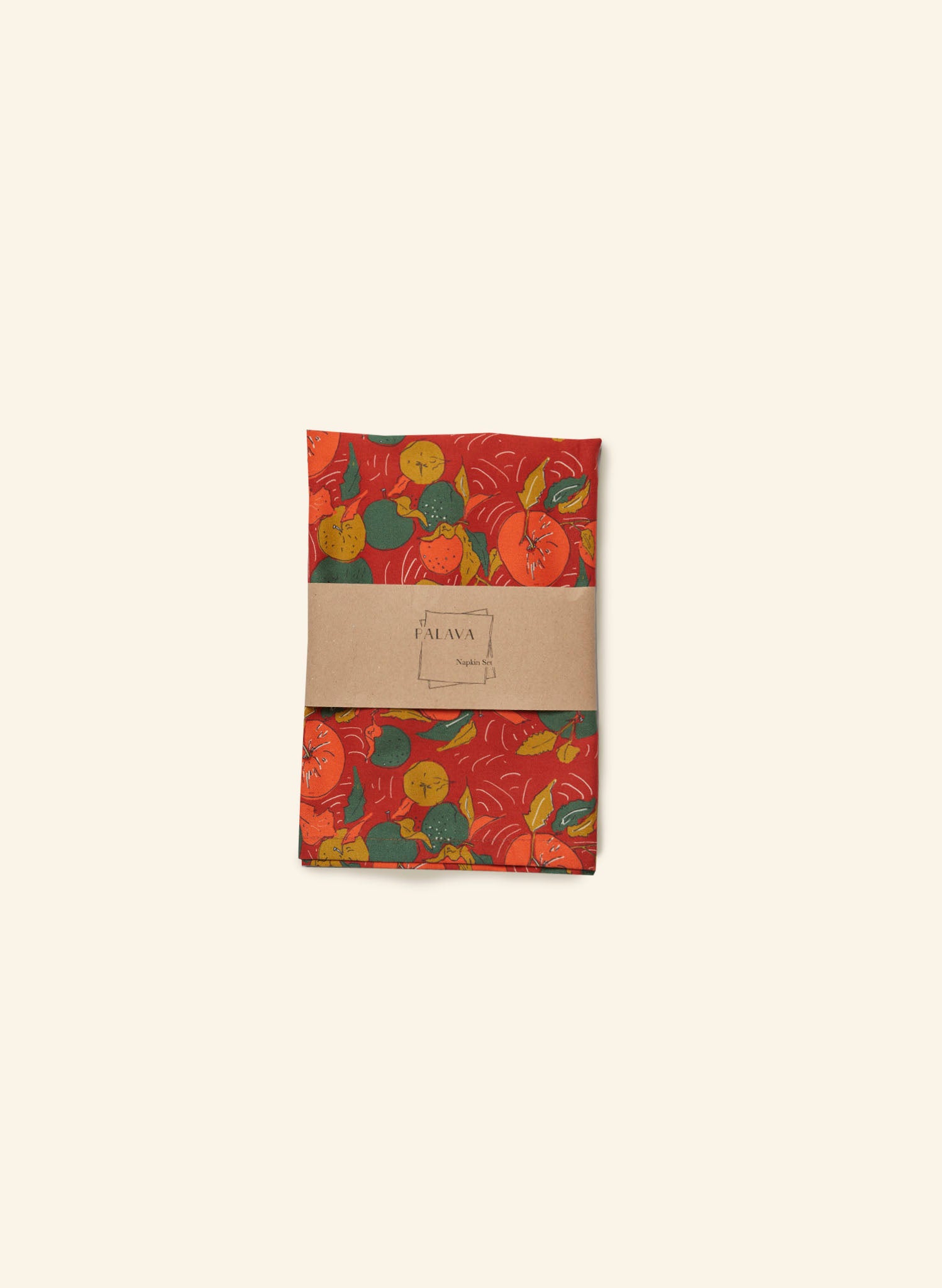 Napkin Set - Red Apple Orchard