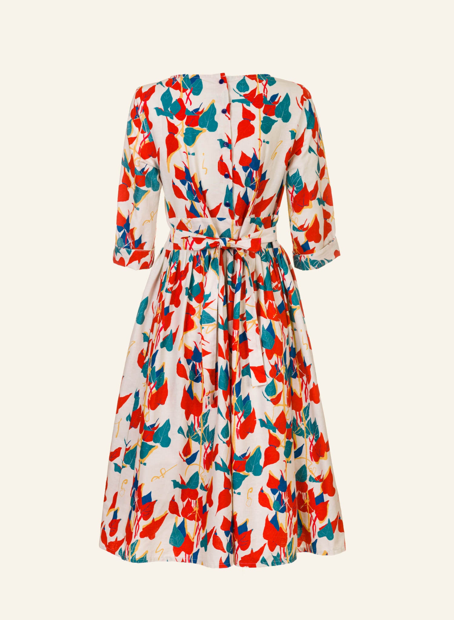 Archive Sale - Philippa Dress - Red Chillies