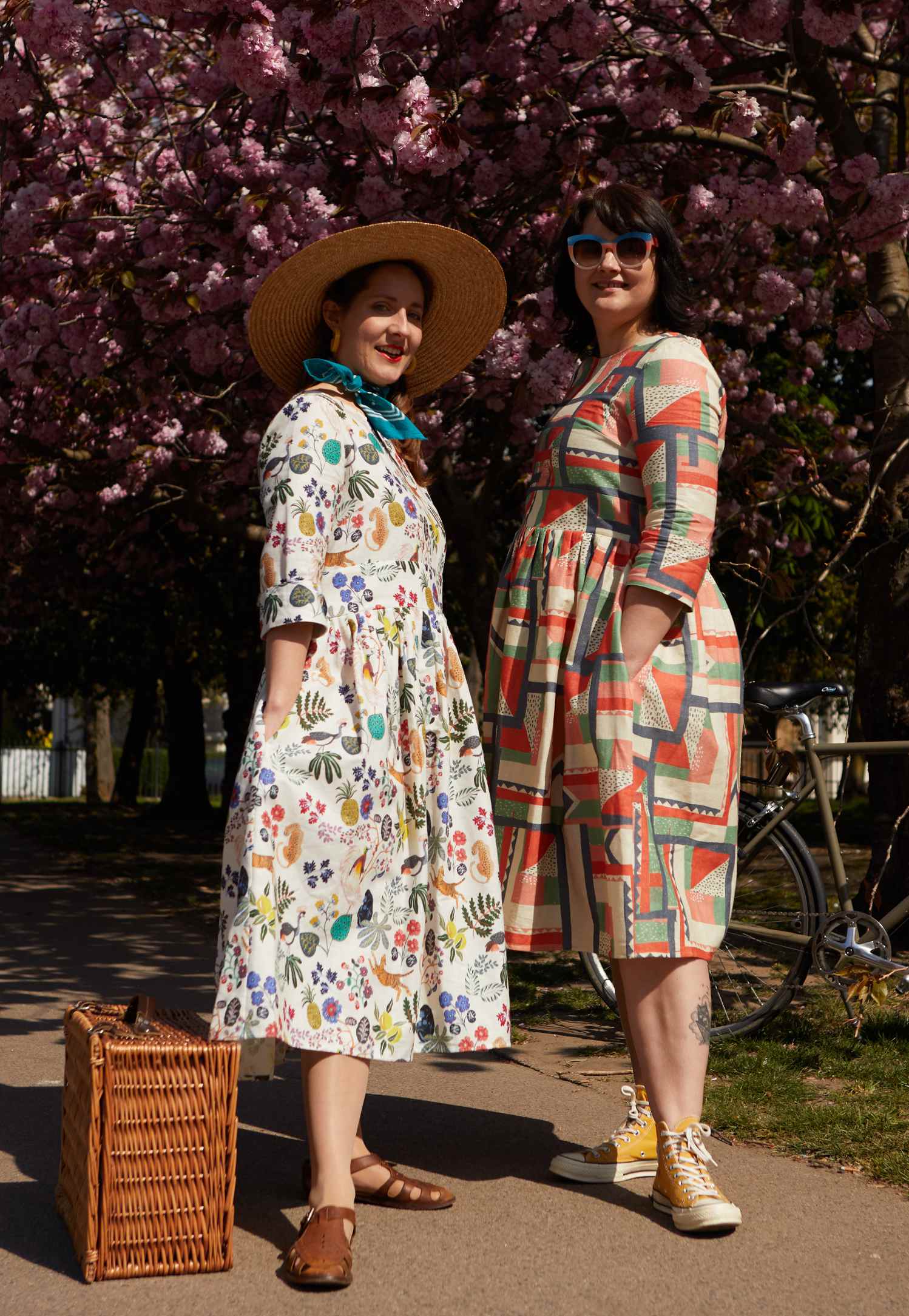 Archive Sale - Size M - Philippa - Paradise Garden Dress