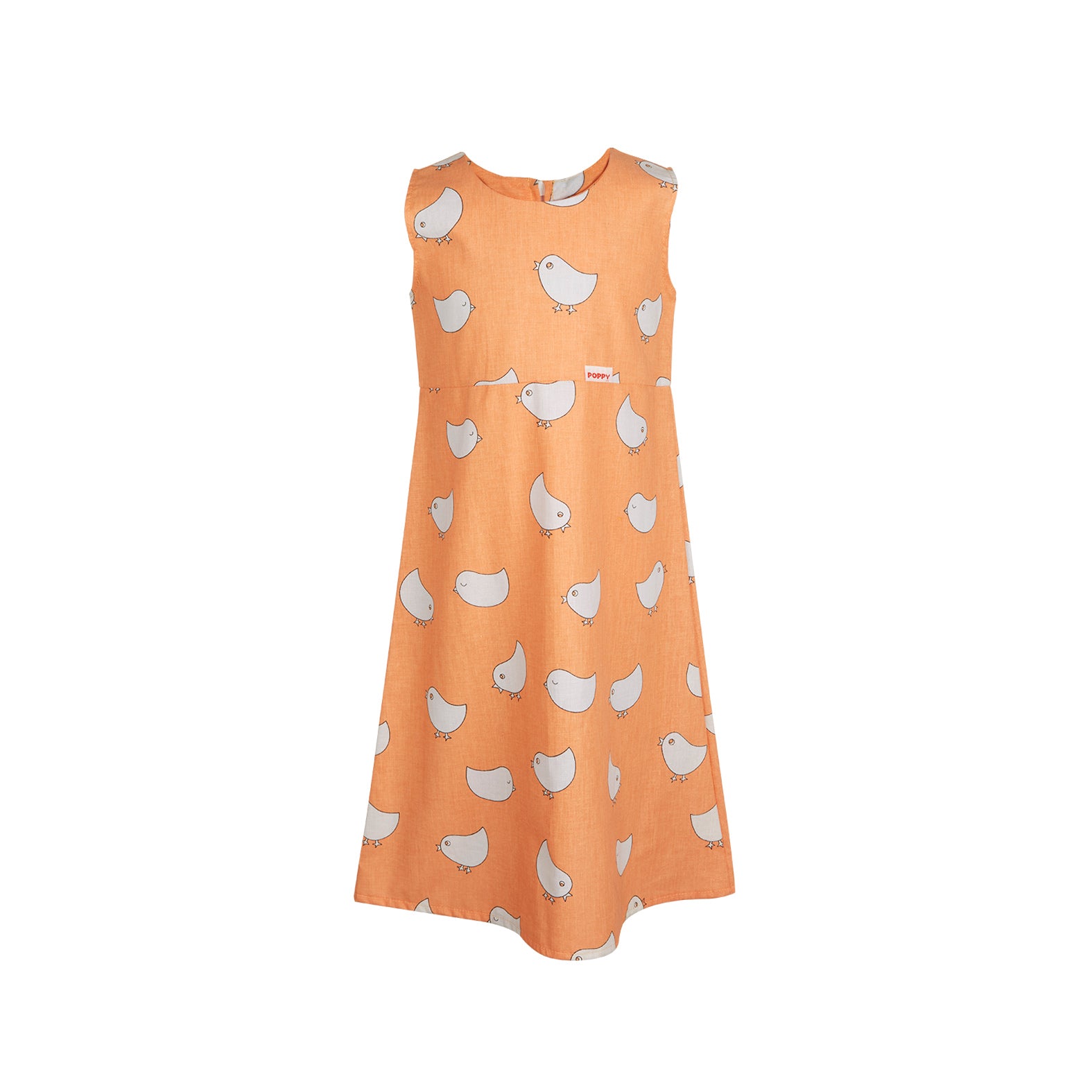 Archive Sale - Poppy - Pinafore Dress - Chicks Peach