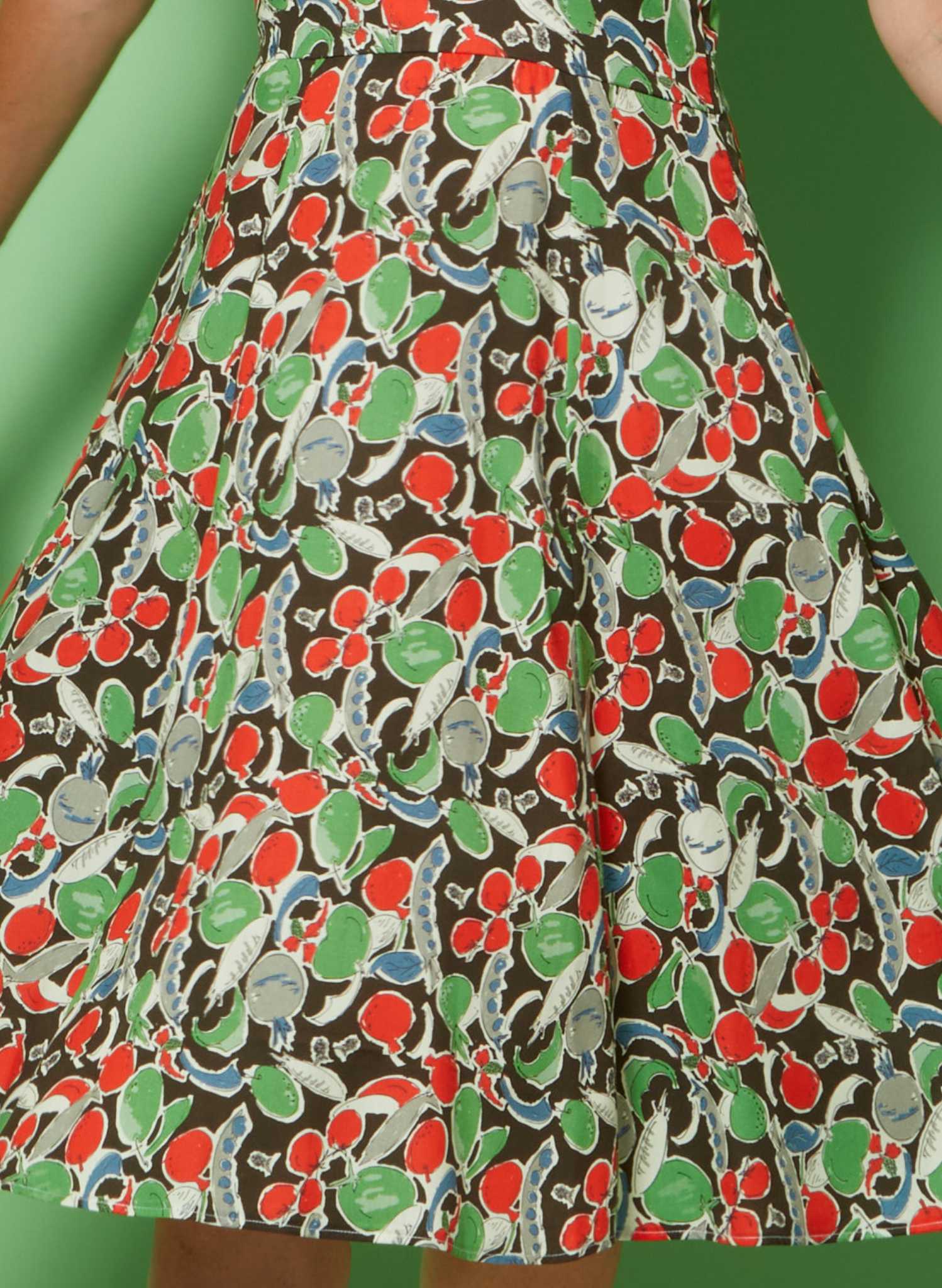 Archive Sale - Rita Dress - Black Grow Your Own