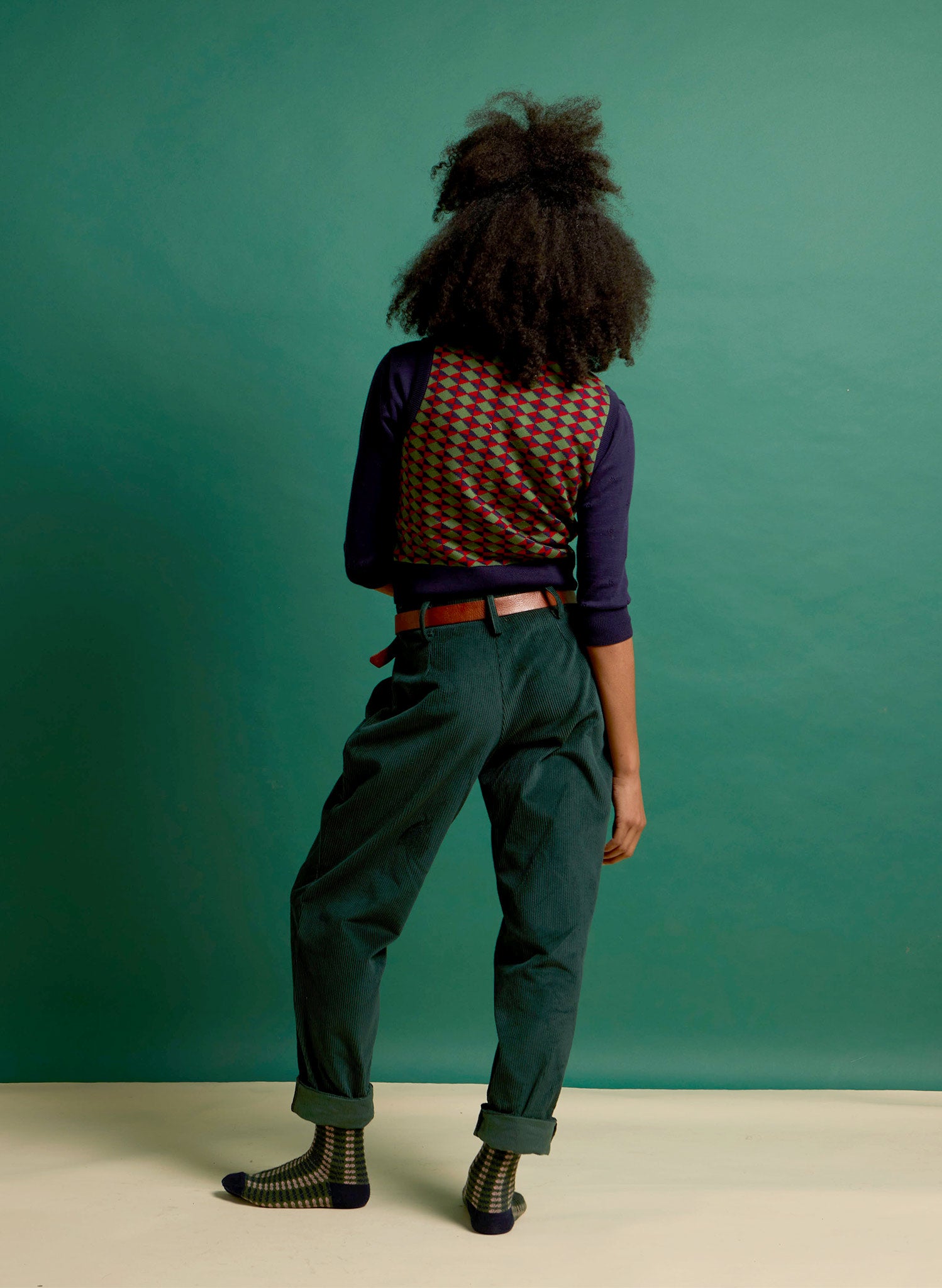 Archive Sale - Size S - Shirley - Navy Harman Tank Top
