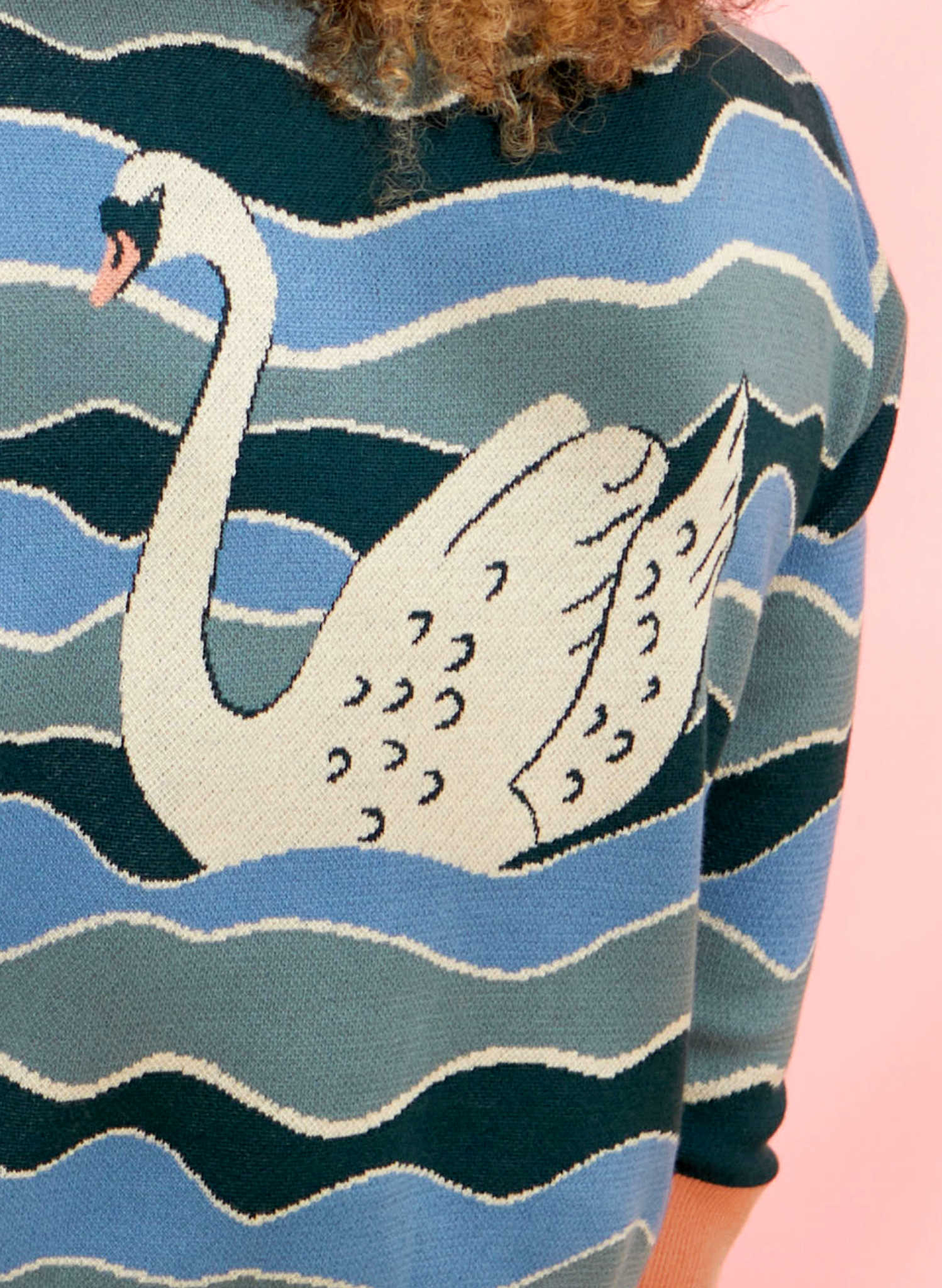 Vera Cardigan - Blue Waves