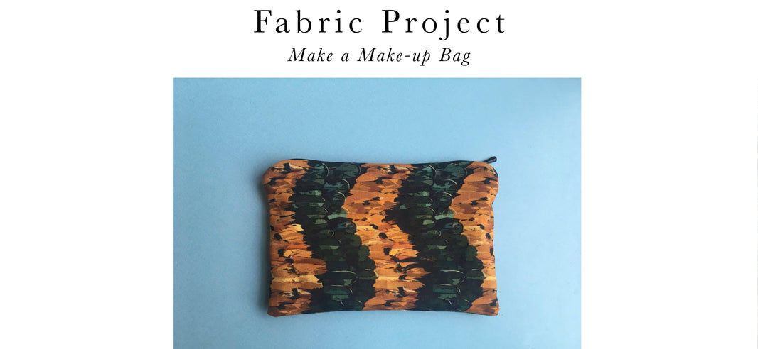 Fabric Projects - Makeup Bag