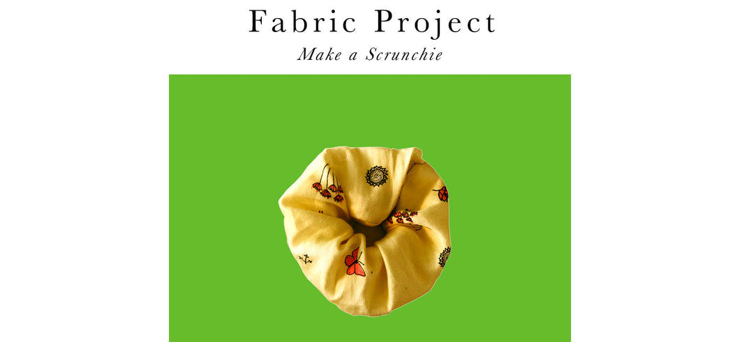 Fabric Projects - Scrunchie