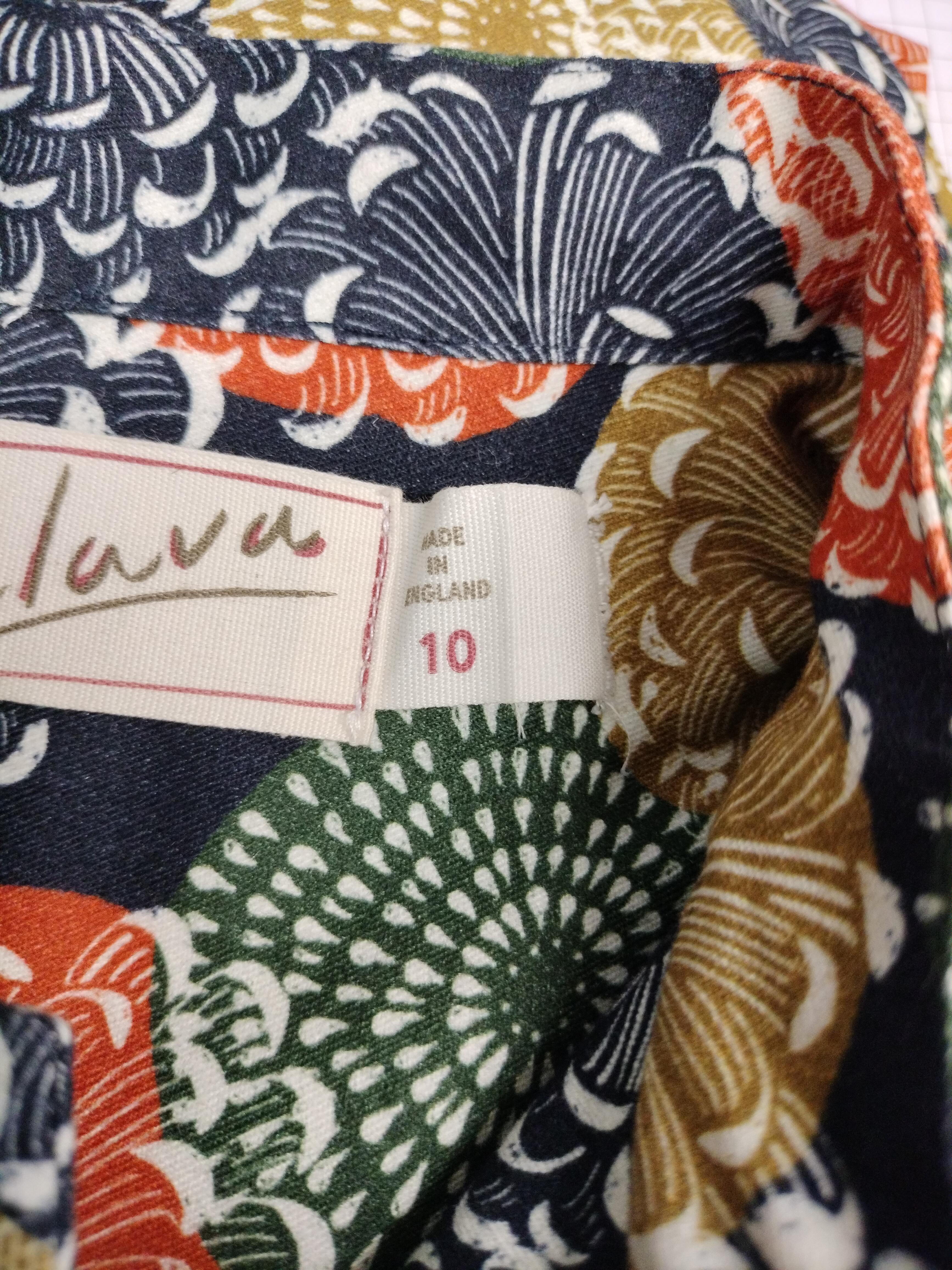 Archive Sale - Size 10 - Cynthia Dress - Navy Pinecones