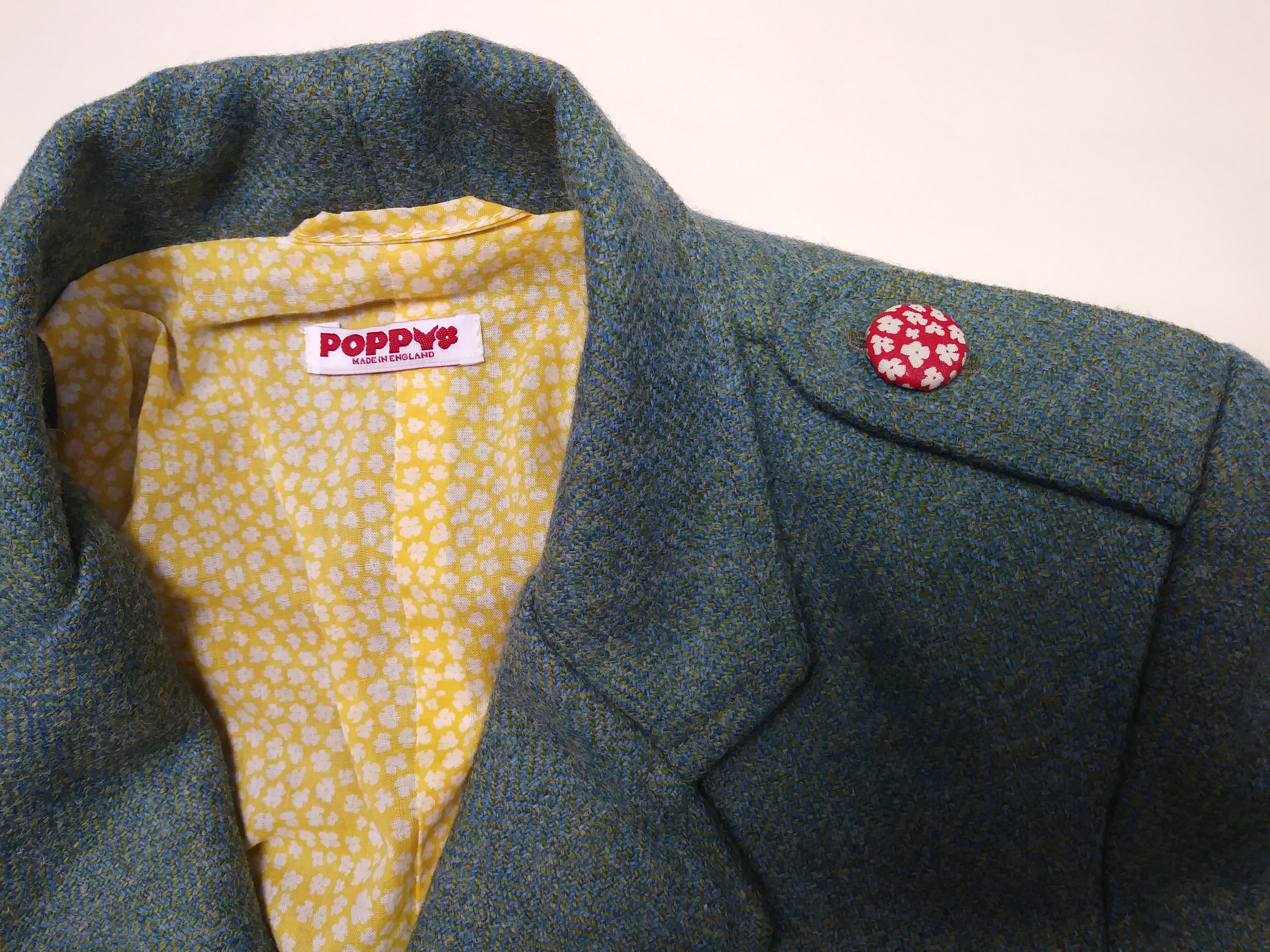 Archve Sale - Size XS - Vintage Poppy - Original Blue Heritage Jacket