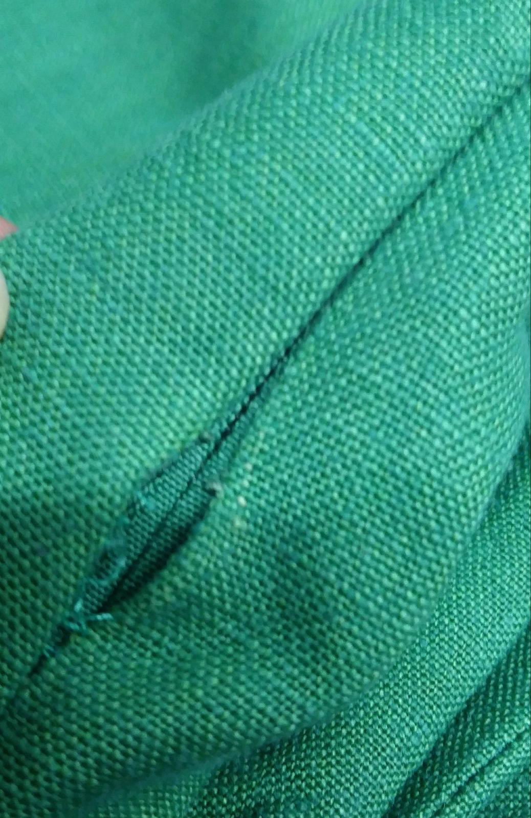 Archive Sale - Size 10 - Josephine Trousers - Green Linen