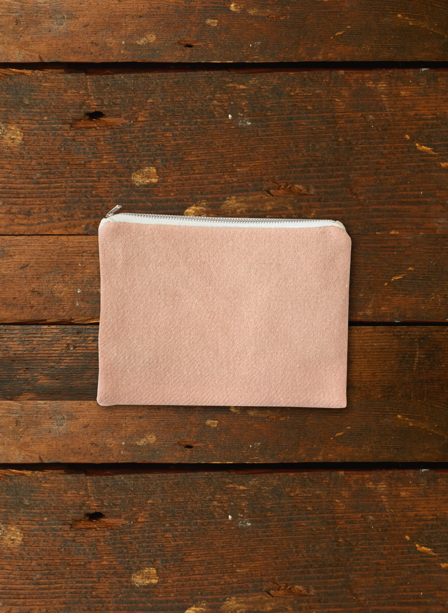 Zip Pouch - Medium - Blue Stripe