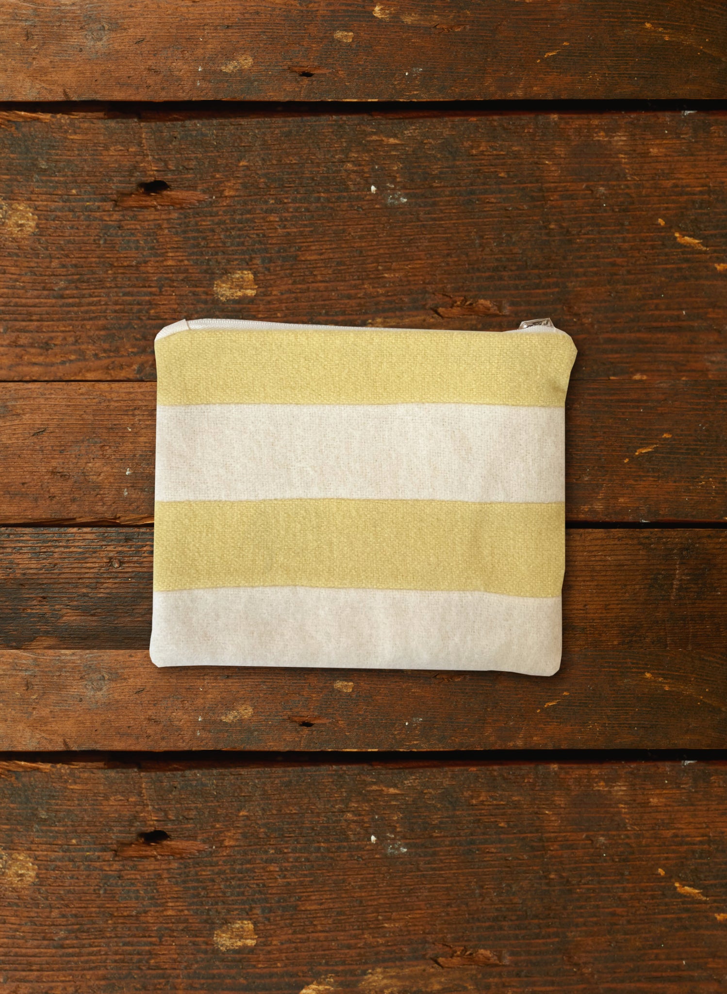 Zip Pouch - Medium - Multi Box Stripe