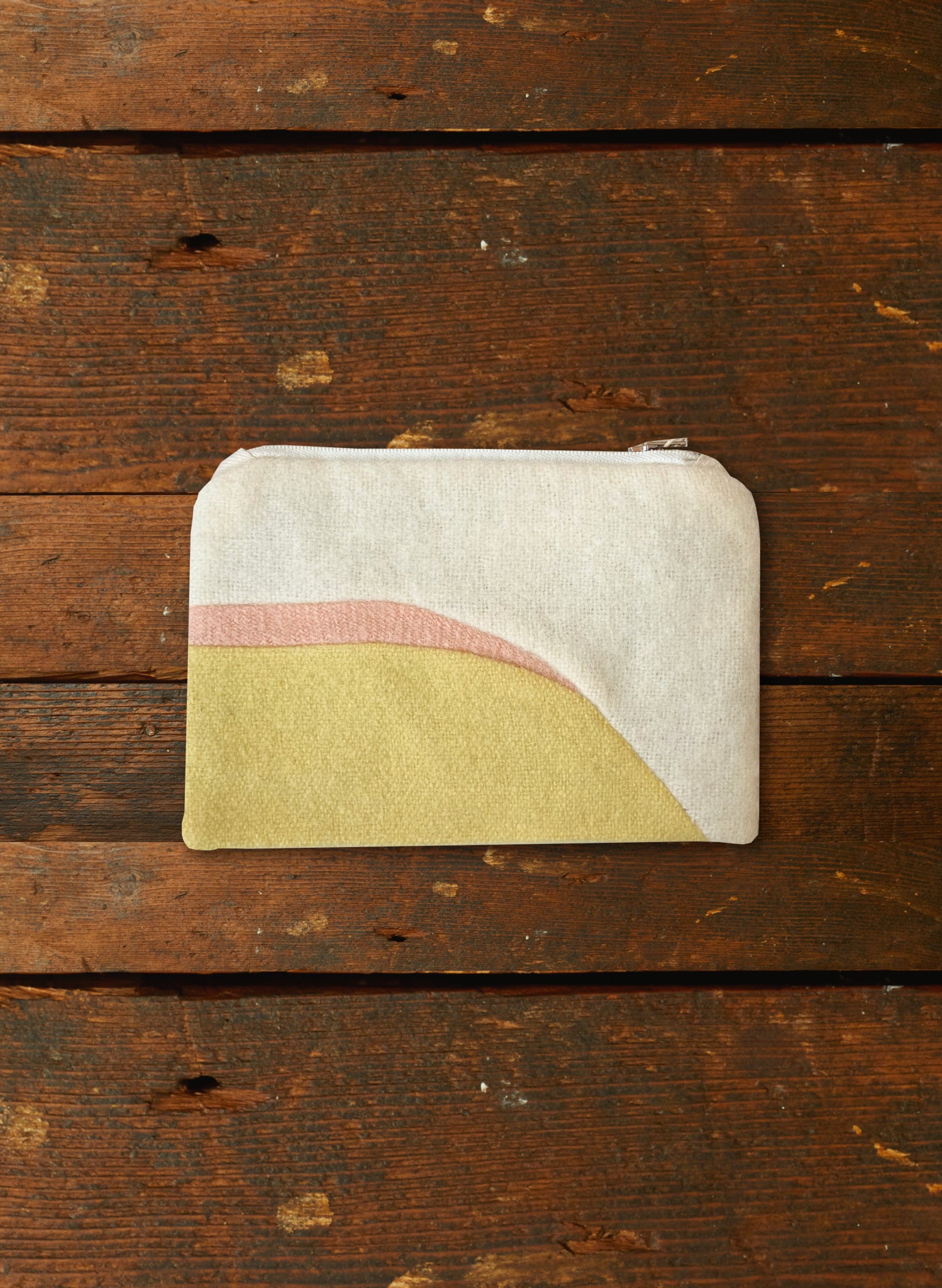 Zip Pouch - Small - Navy Prawn Cocktail