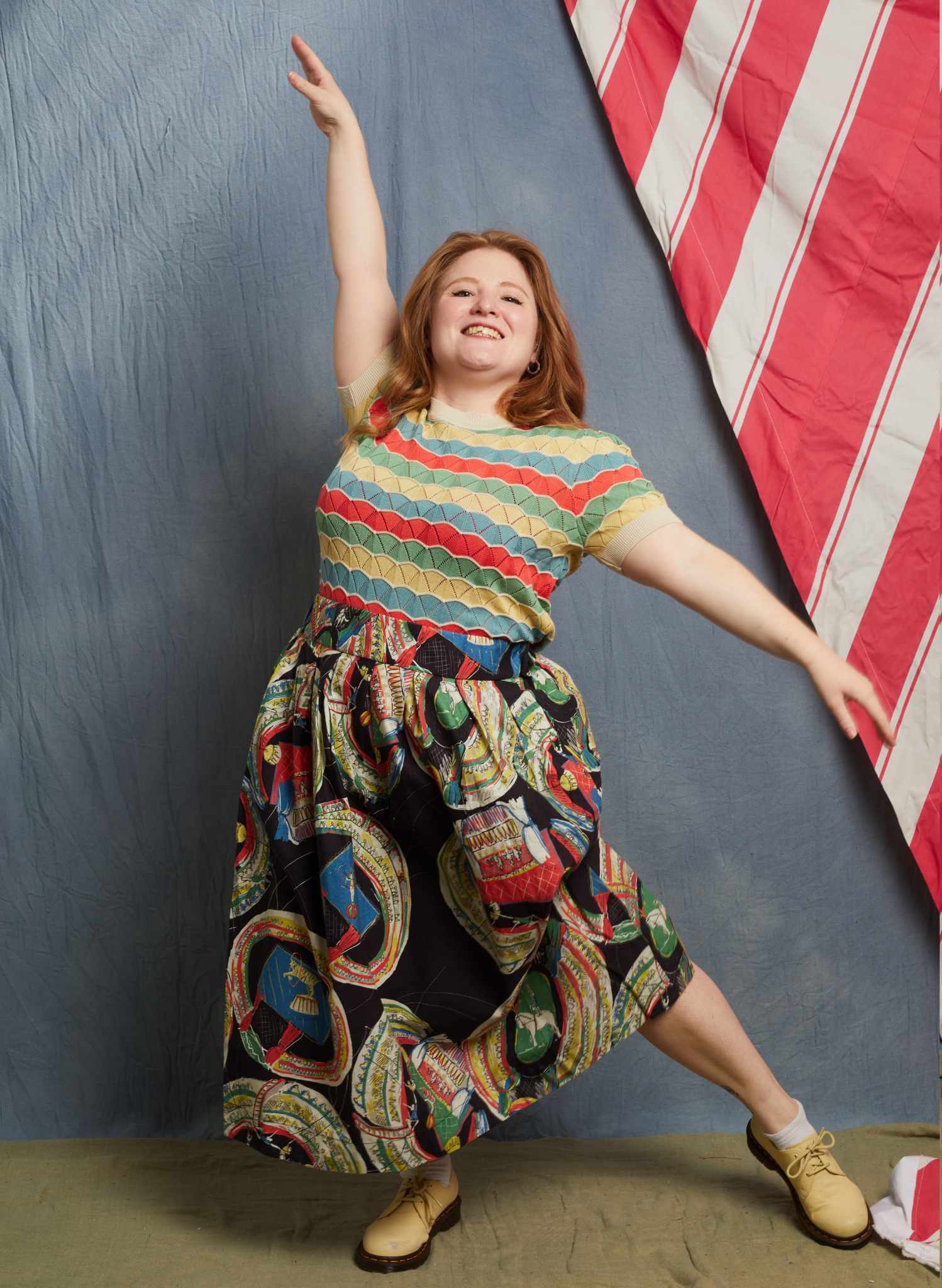 Florence Skirt - Black Big Top