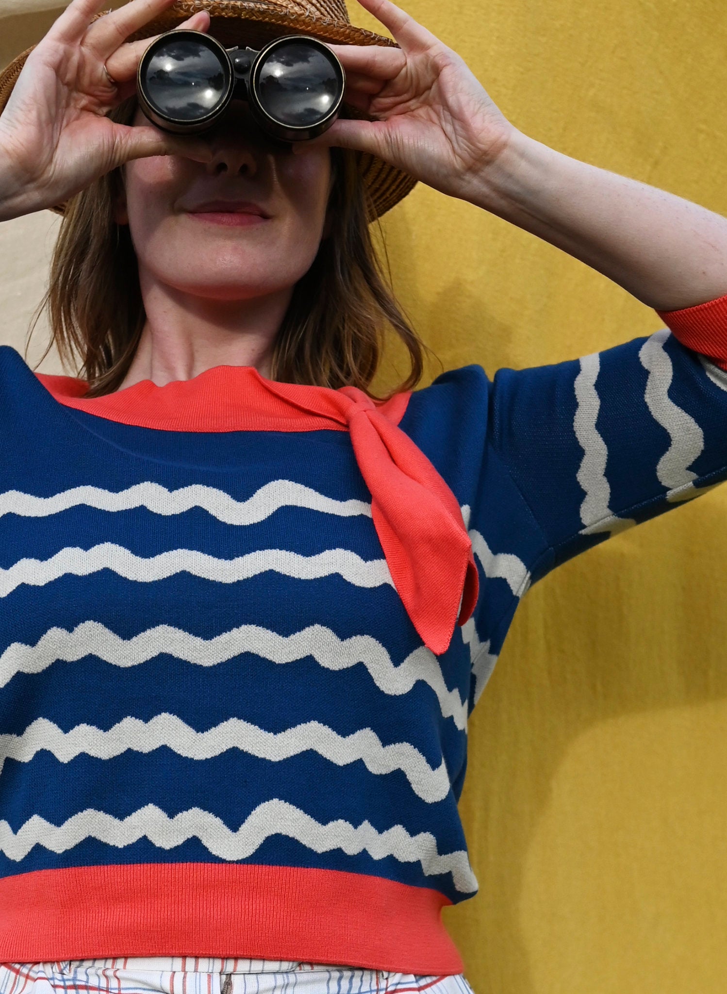 Amelie Top - Coral Wave