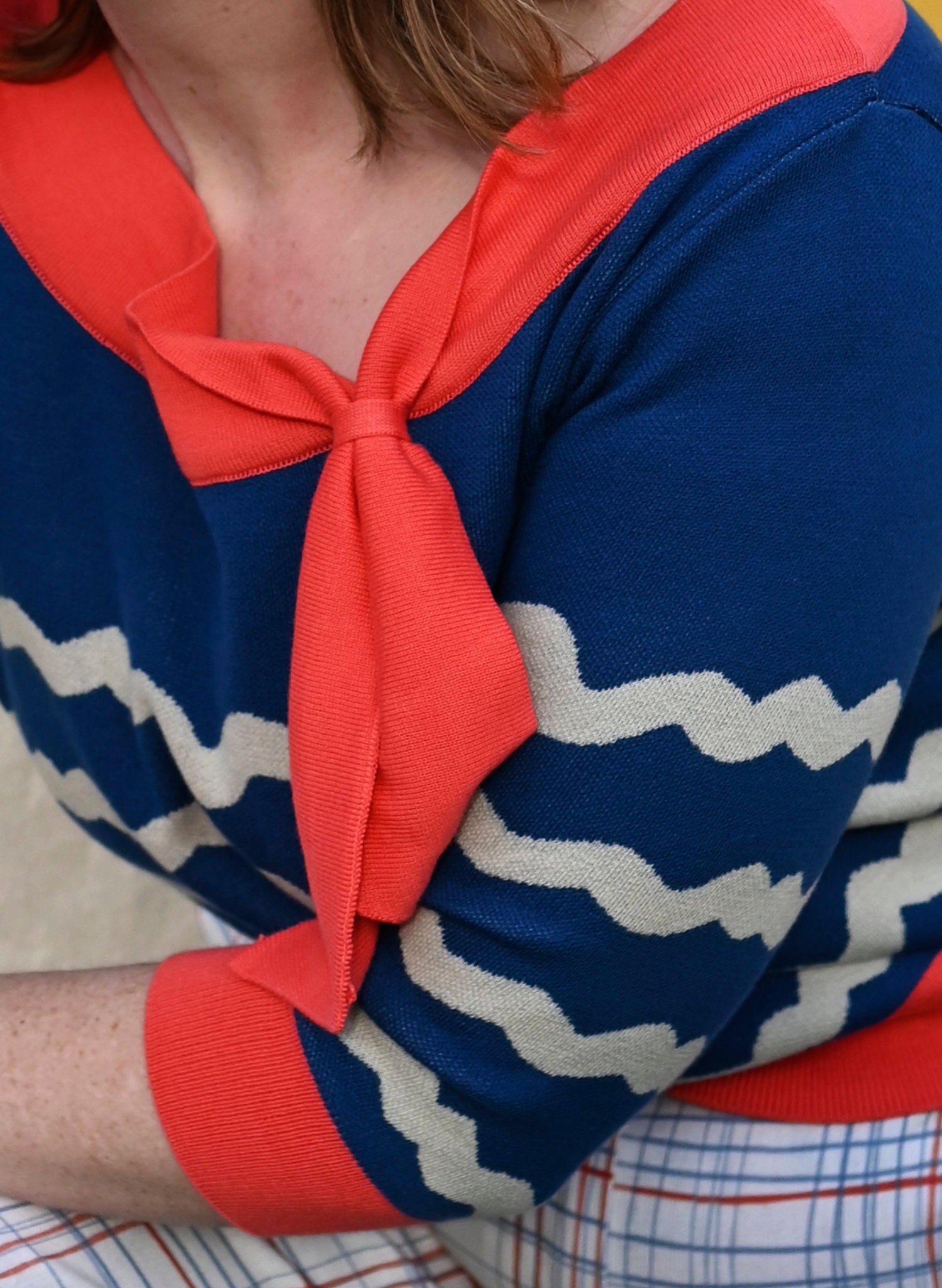 Amelie Top - Coral Wave