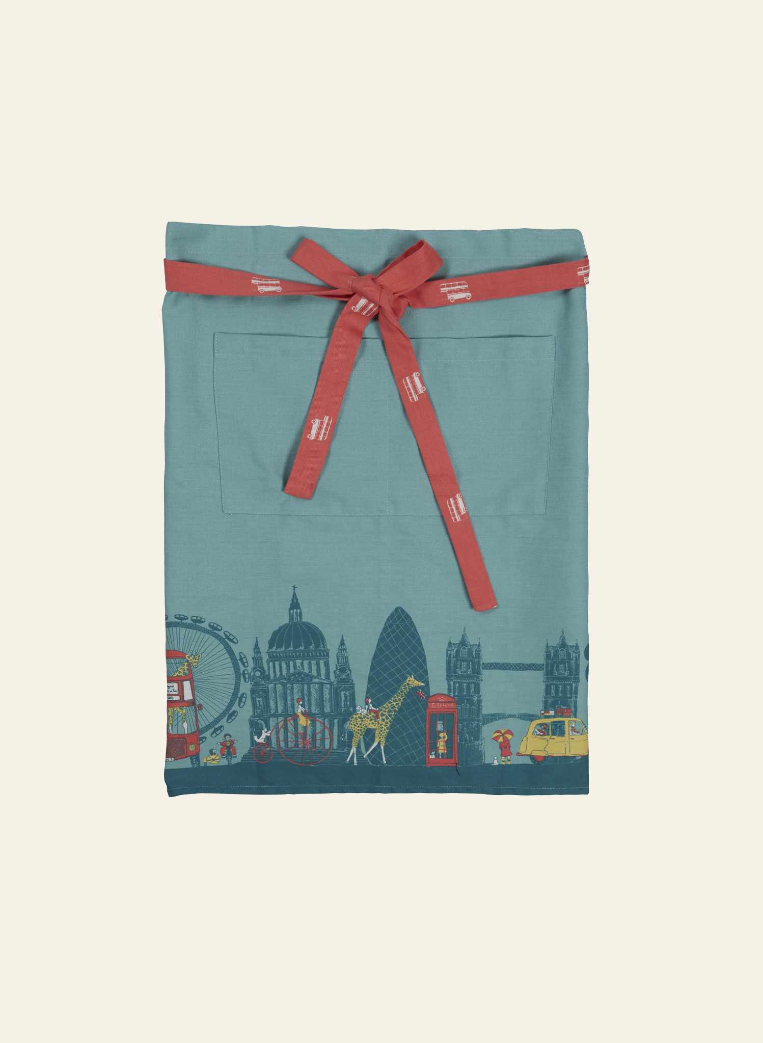Apron - Turquoise London