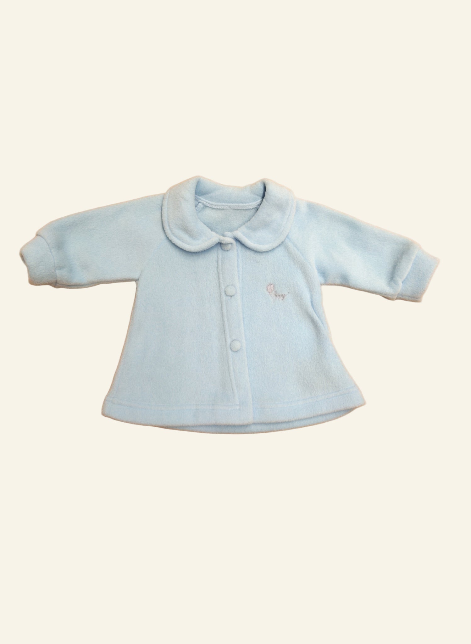 Children's Balloon Jacket - Baby Blue Fleece