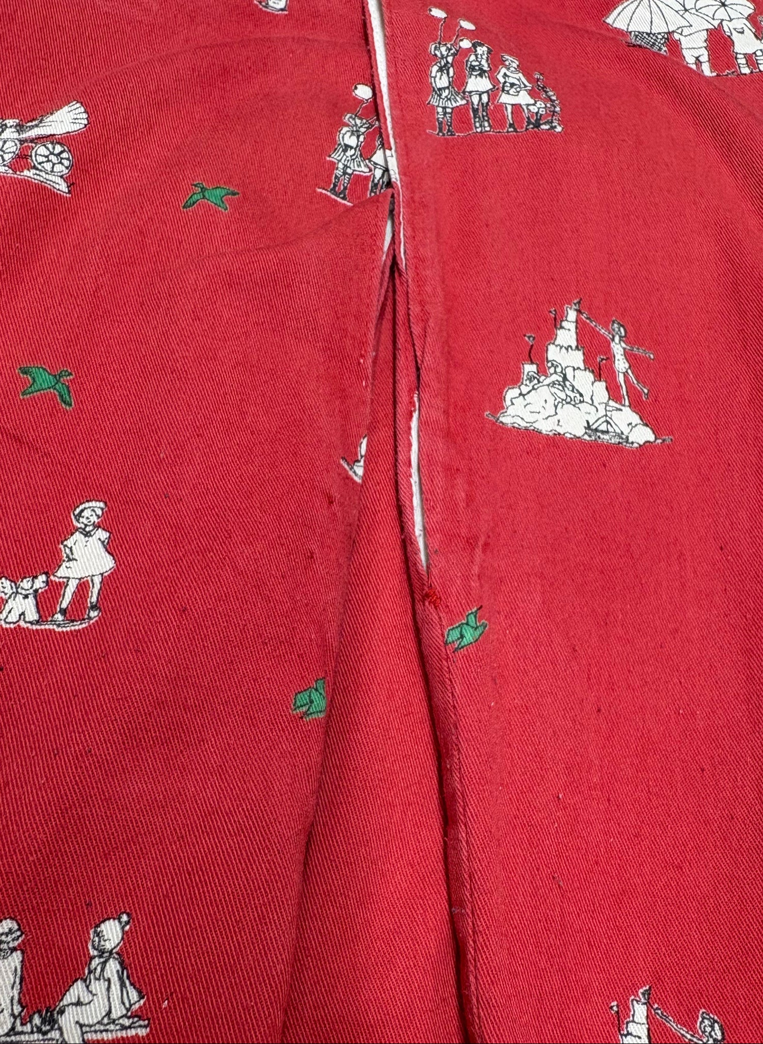 PRE LOVED - Beatrice - Red Tea Party - Size 18