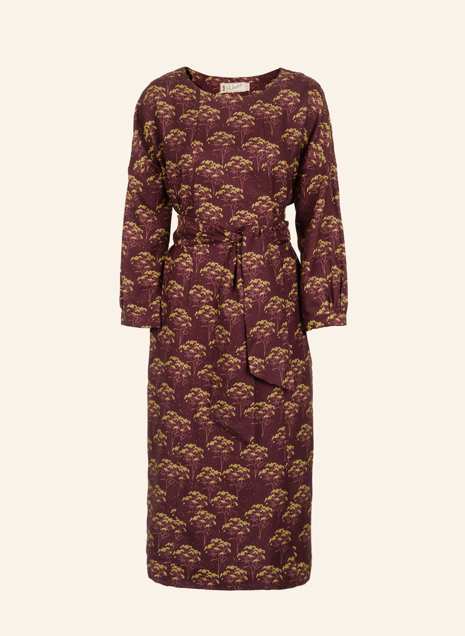 Beryl - Blackcurrant Tansy Dress