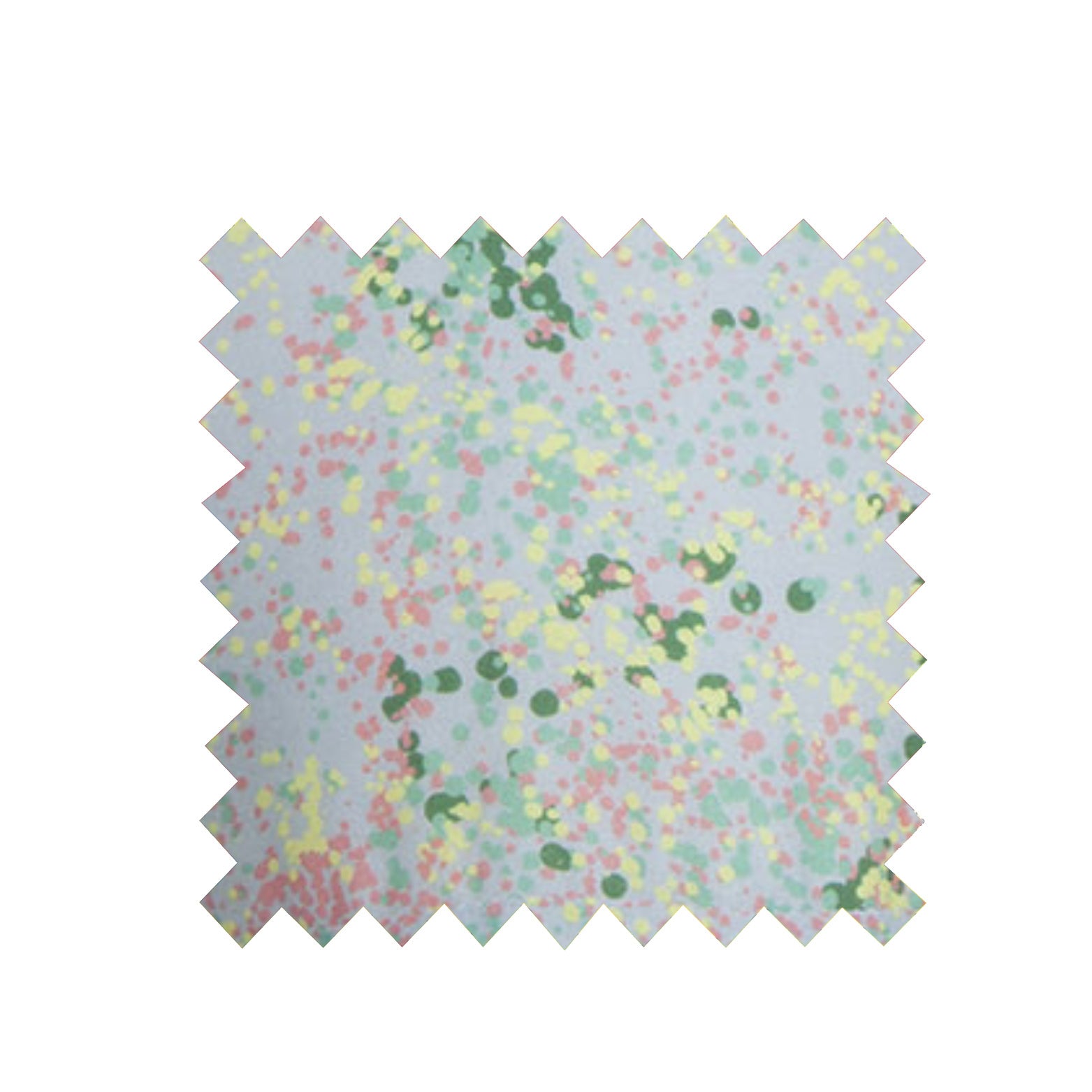Remnant - 68x82cm  - Blue Summer Orchard - Cotton Sateen