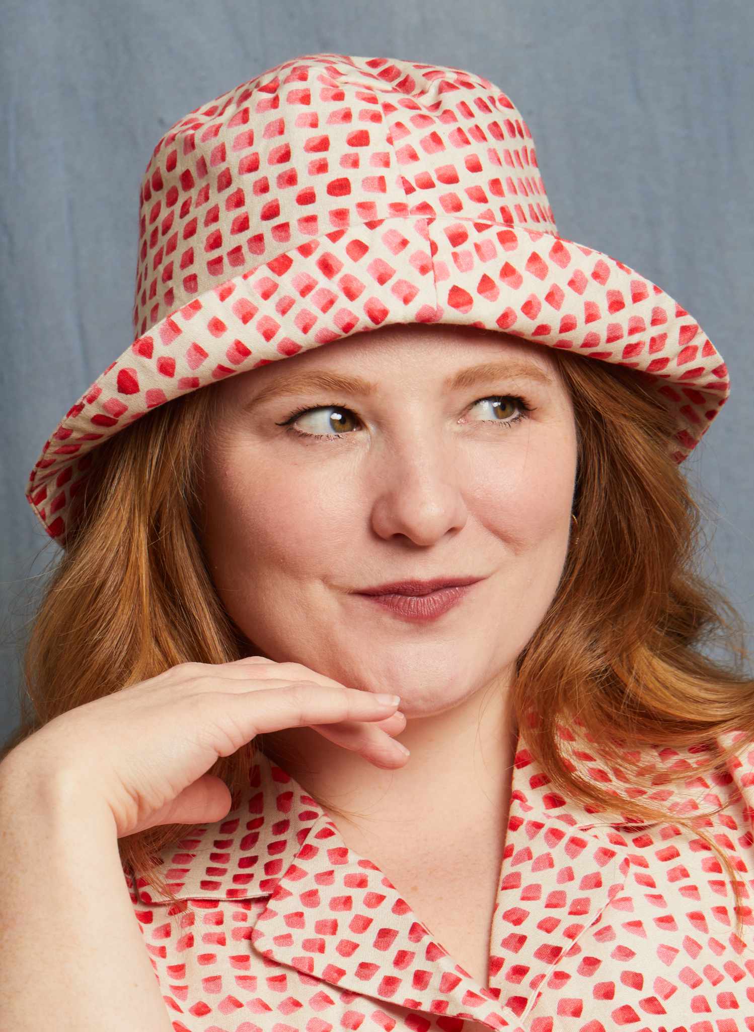 Bucket Hat - Thumb Print