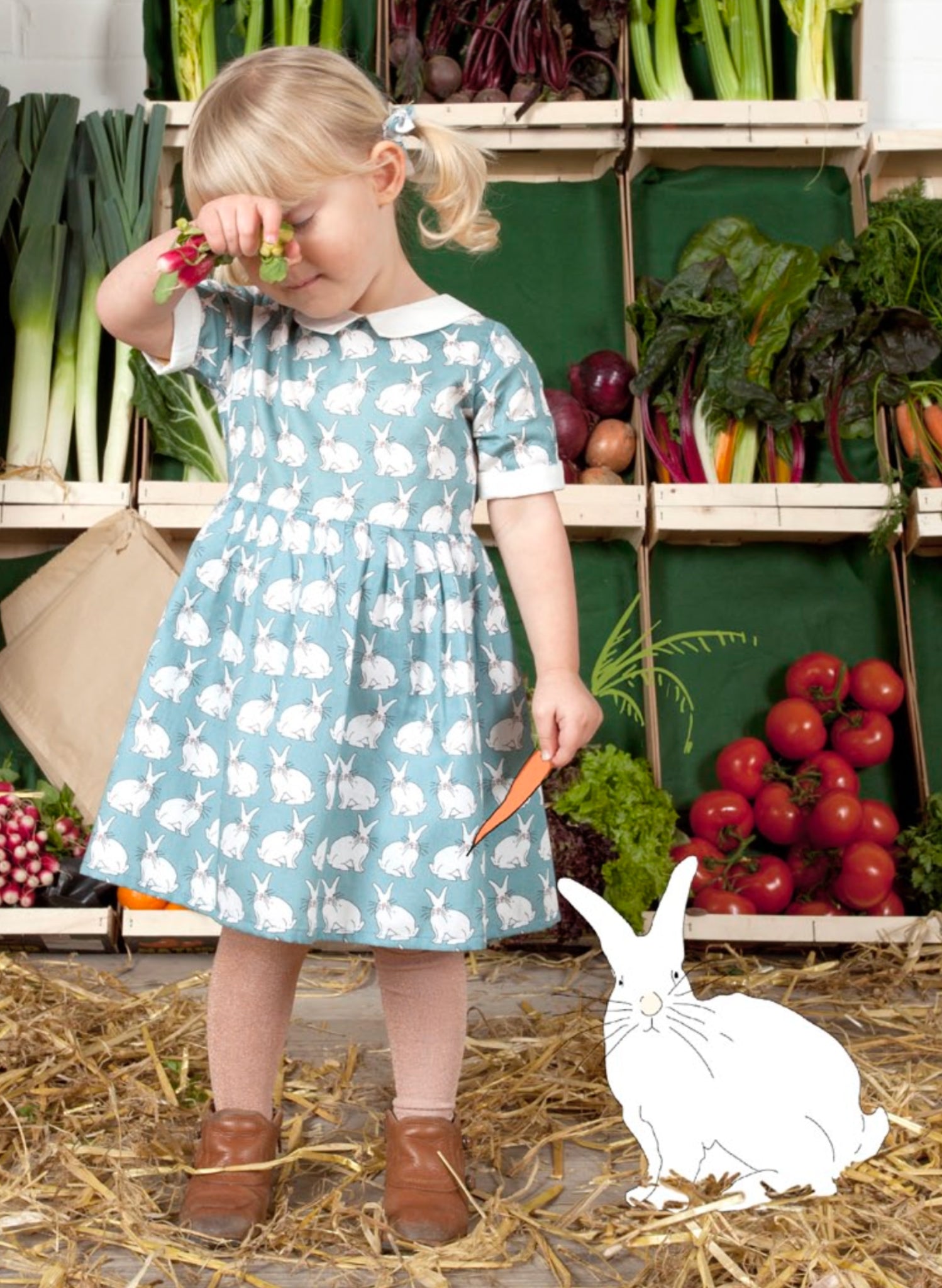 Children's Tights - Light Pink Lurex