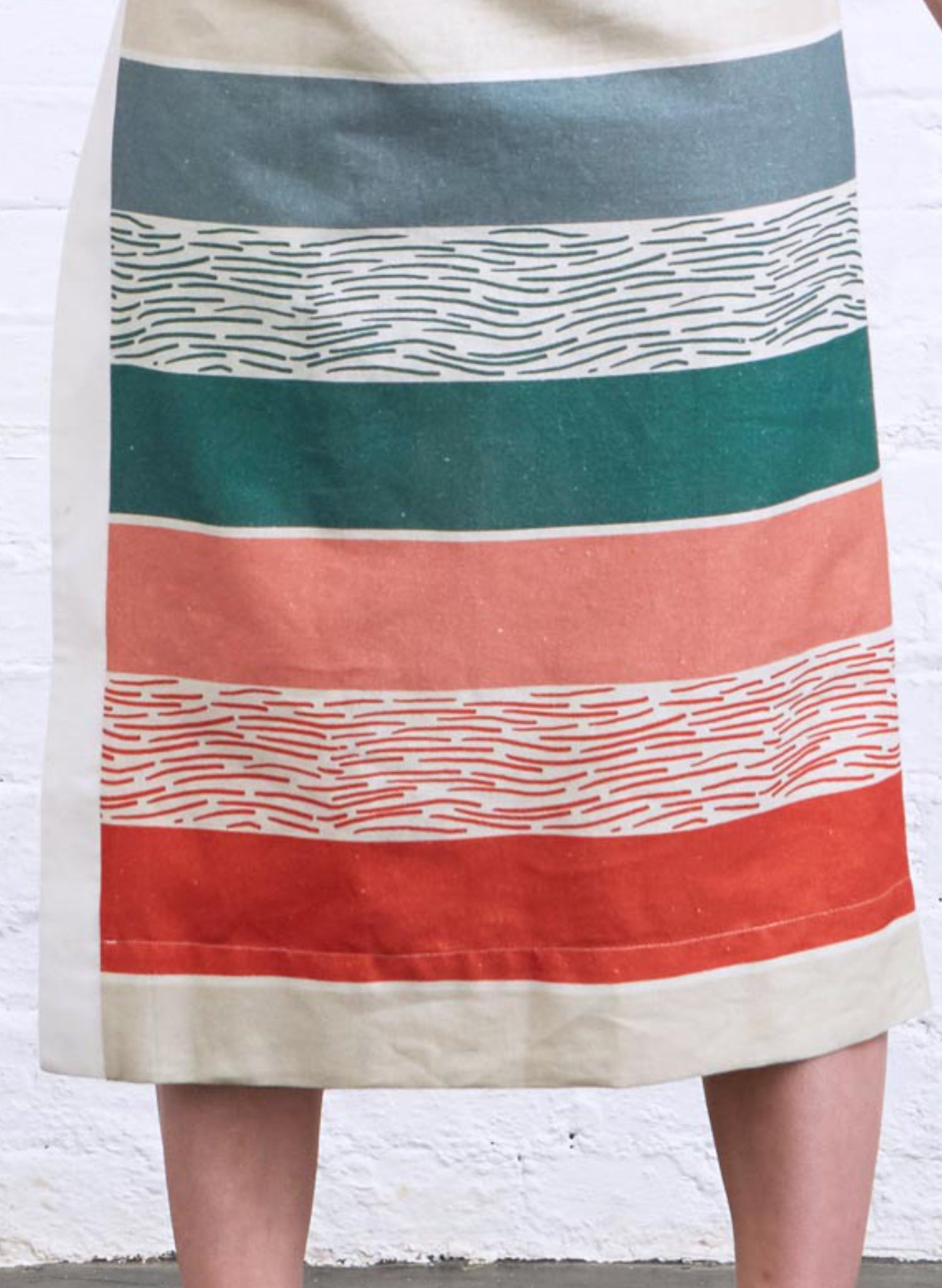 Cyd Dress - Beach Stripe