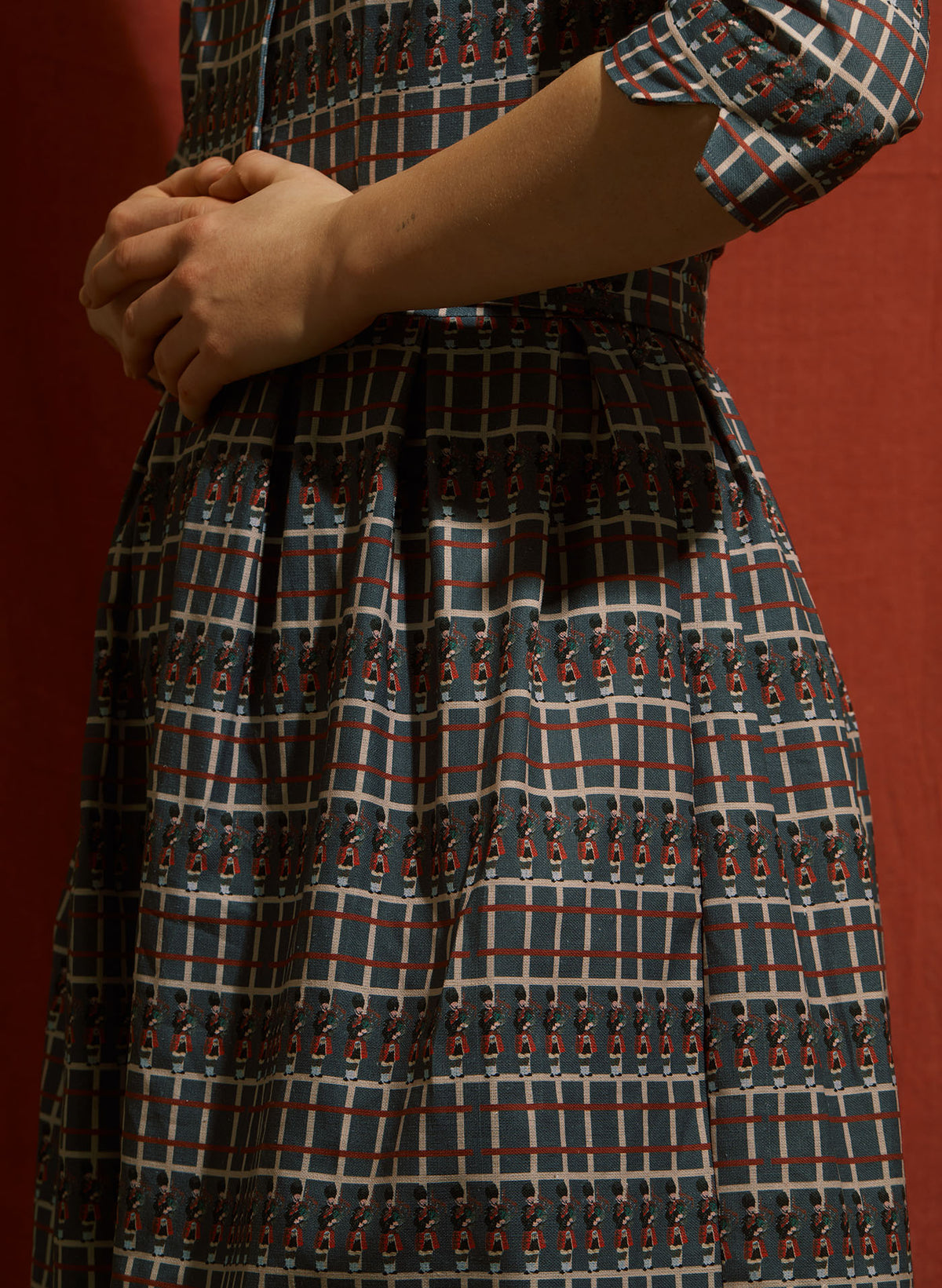 Cynthia Dress - Mineral Blue Bagpipers