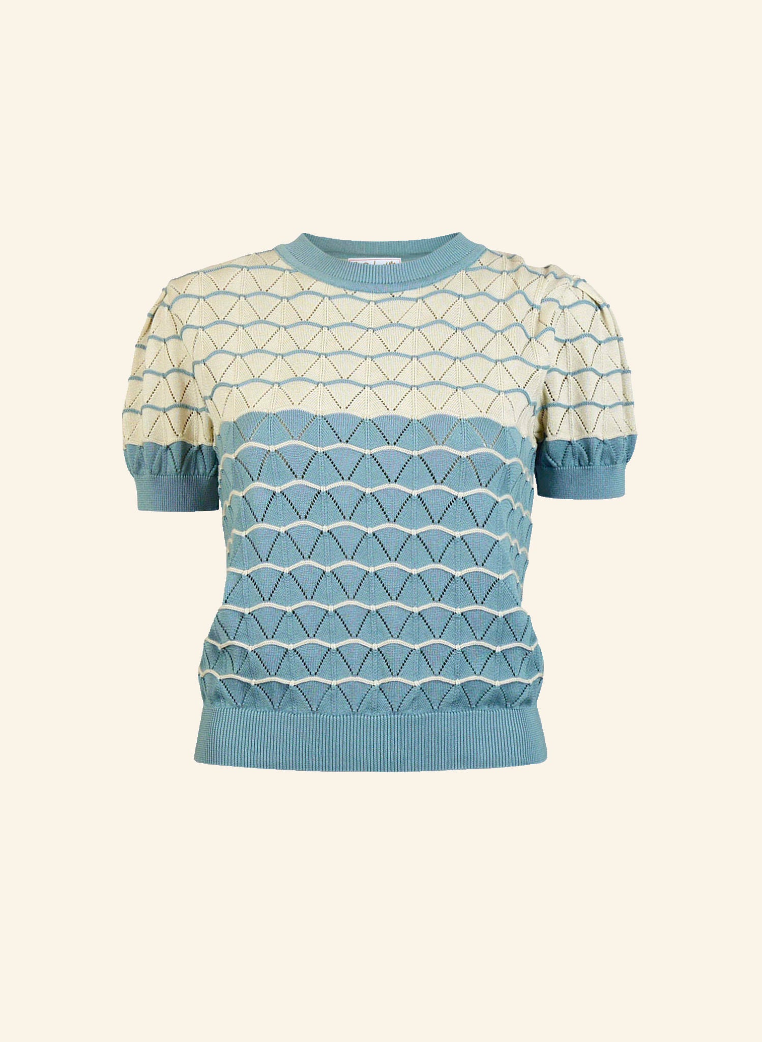 Eve - Teal Shell - Knitted Top
